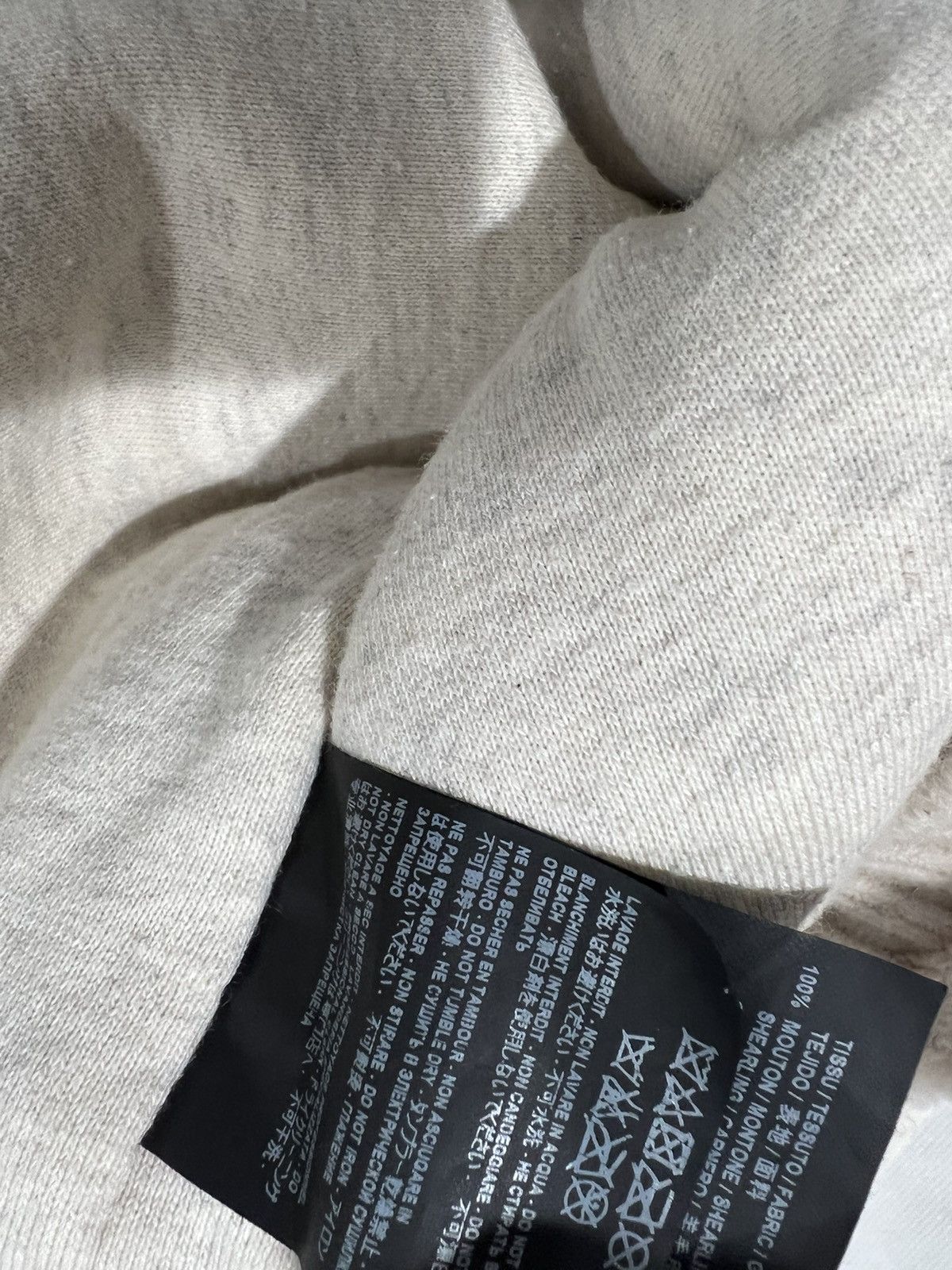 Saint Laurent Paris Saint Laurent teddy shearing hoodie. 54/XL. $4900 Size US L / EU 52-54 / 3 - 8 Thumbnail