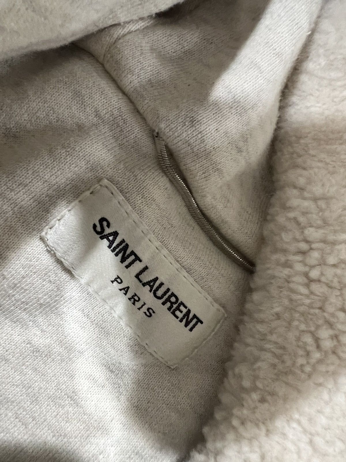 Saint Laurent Paris Saint Laurent teddy shearing hoodie. 54/XL. $4900 Size US L / EU 52-54 / 3 - 3 Thumbnail