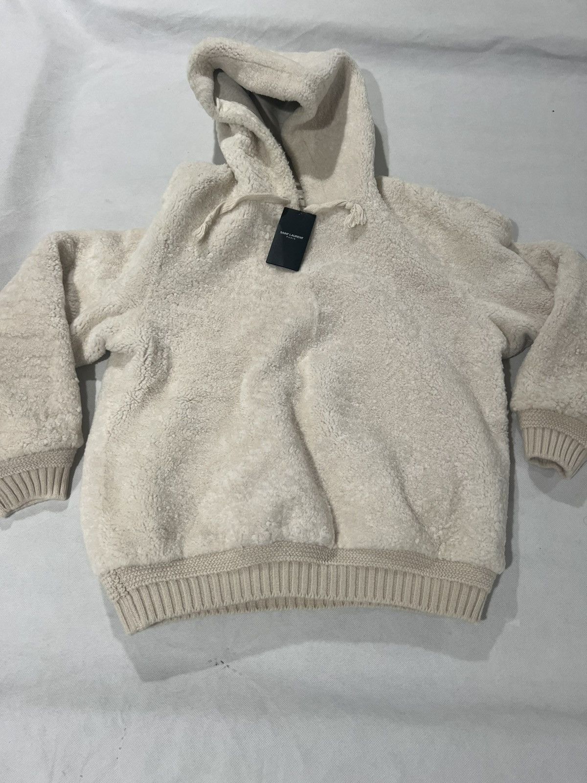 Saint Laurent Paris Saint Laurent teddy shearing hoodie. 54/XL. $4900 Size US L / EU 52-54 / 3 - 2 Thumbnail