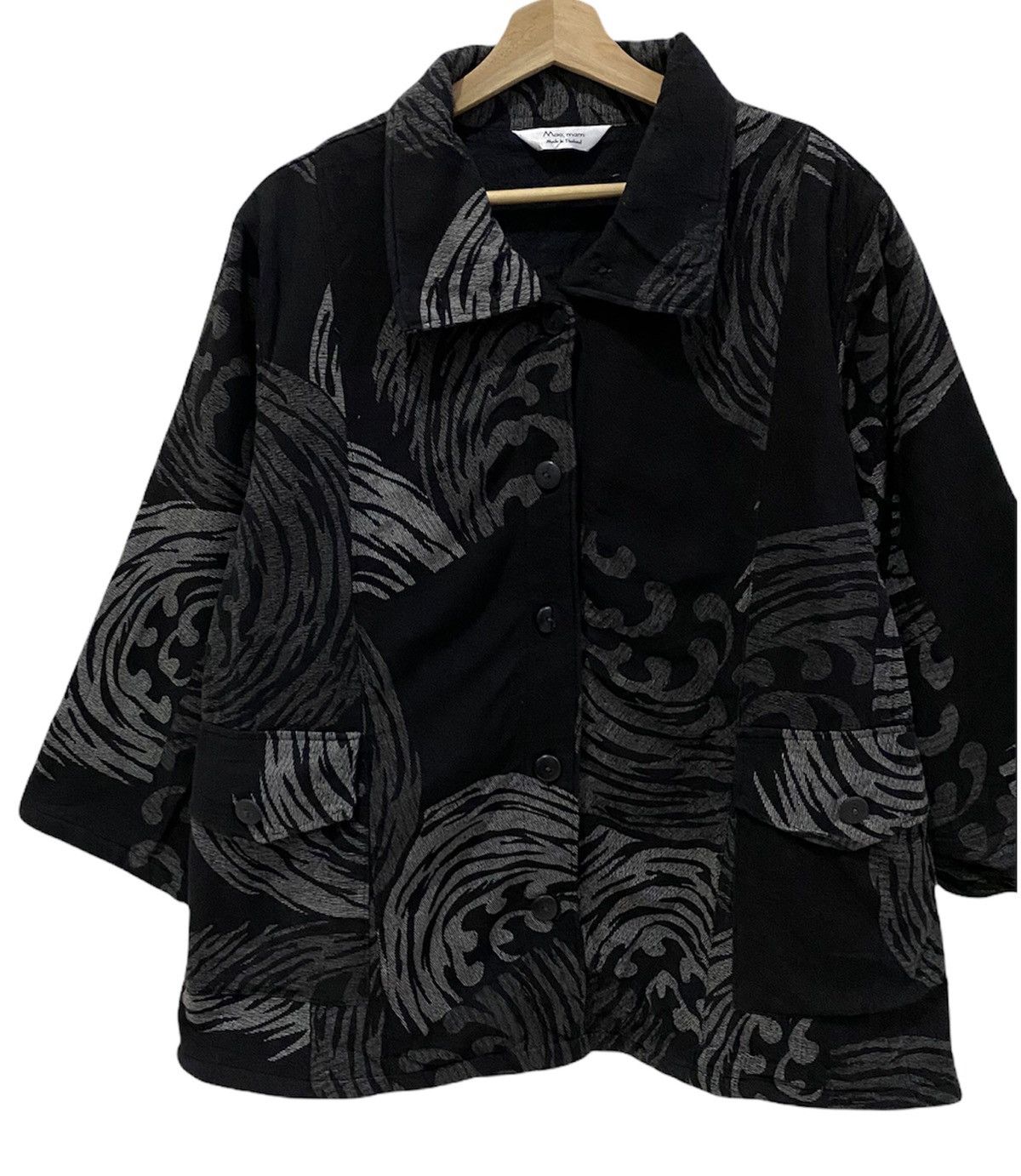 Designer 🔥Designer Mao Mam Full Print Winter Button Jacket Size US M / EU 48-50 / 2 - 2 Thumbnail