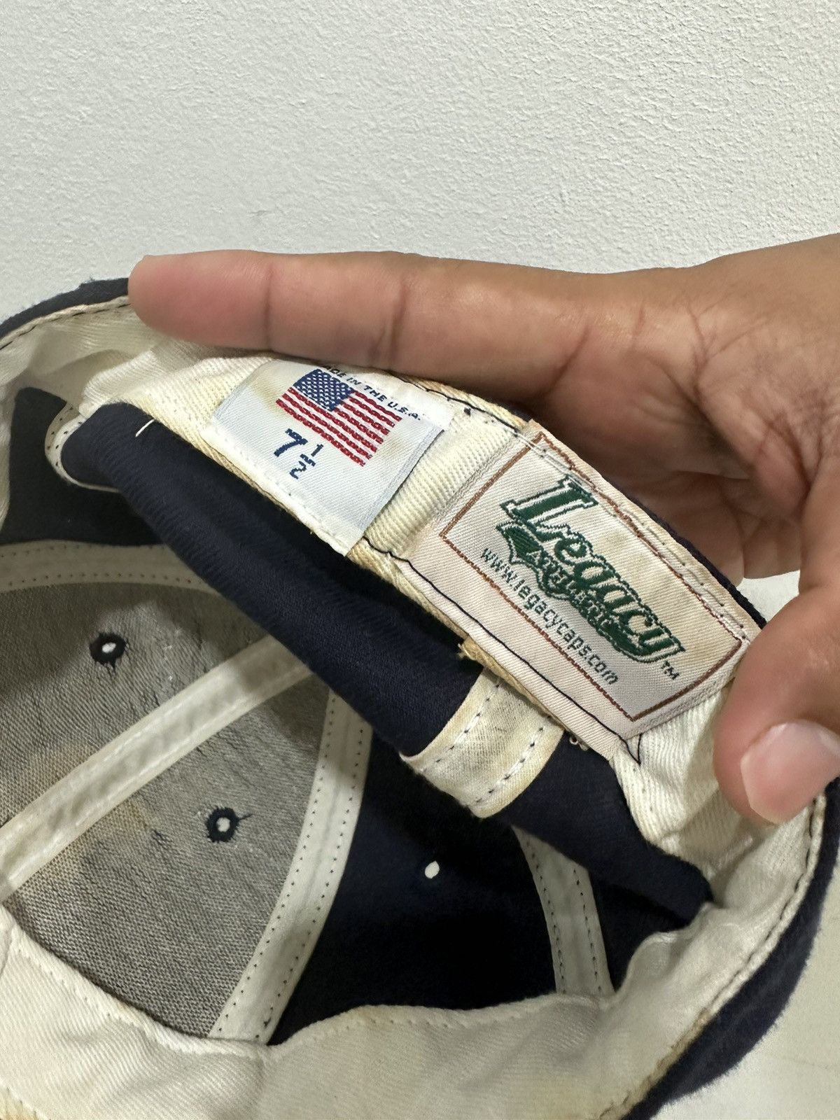 New Era 90's BOSTON UCLA Legacy Cap 7 1/2 Made In USA Size ONE SIZE - 8 Thumbnail