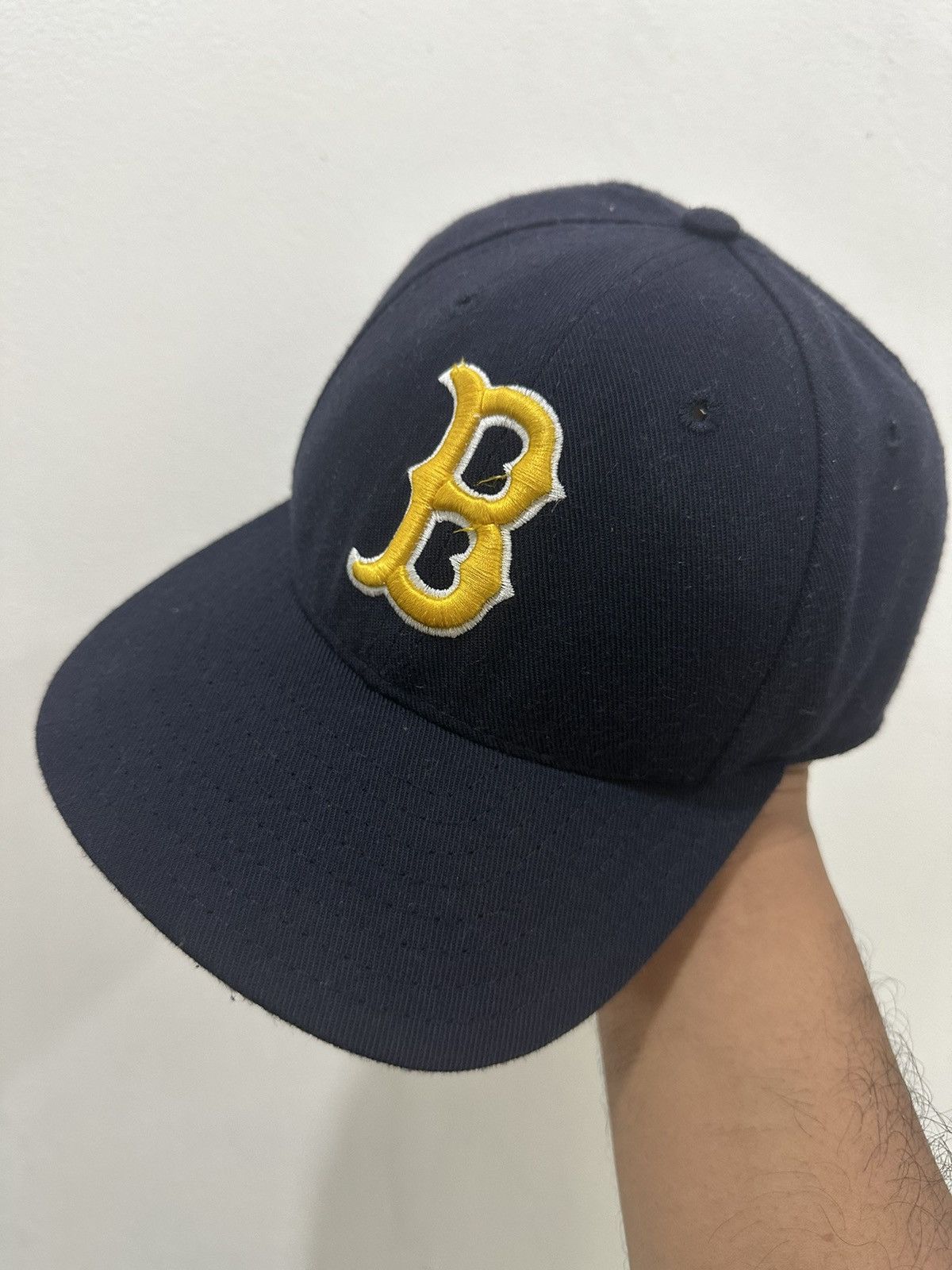 New Era 90's BOSTON UCLA Legacy Cap 7 1/2 Made In USA Size ONE SIZE - 2 Thumbnail