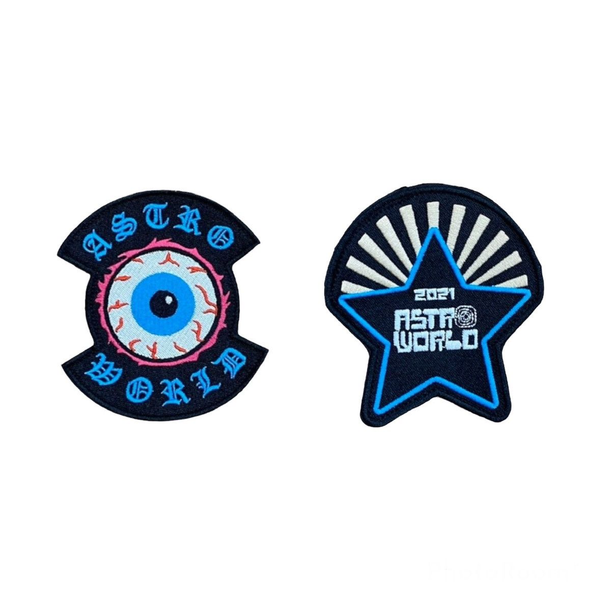 Travis Scott Travis Scott Astroworld 2021 Eyeball + Star Patches Size ONE SIZE - 1 Thumbnail
