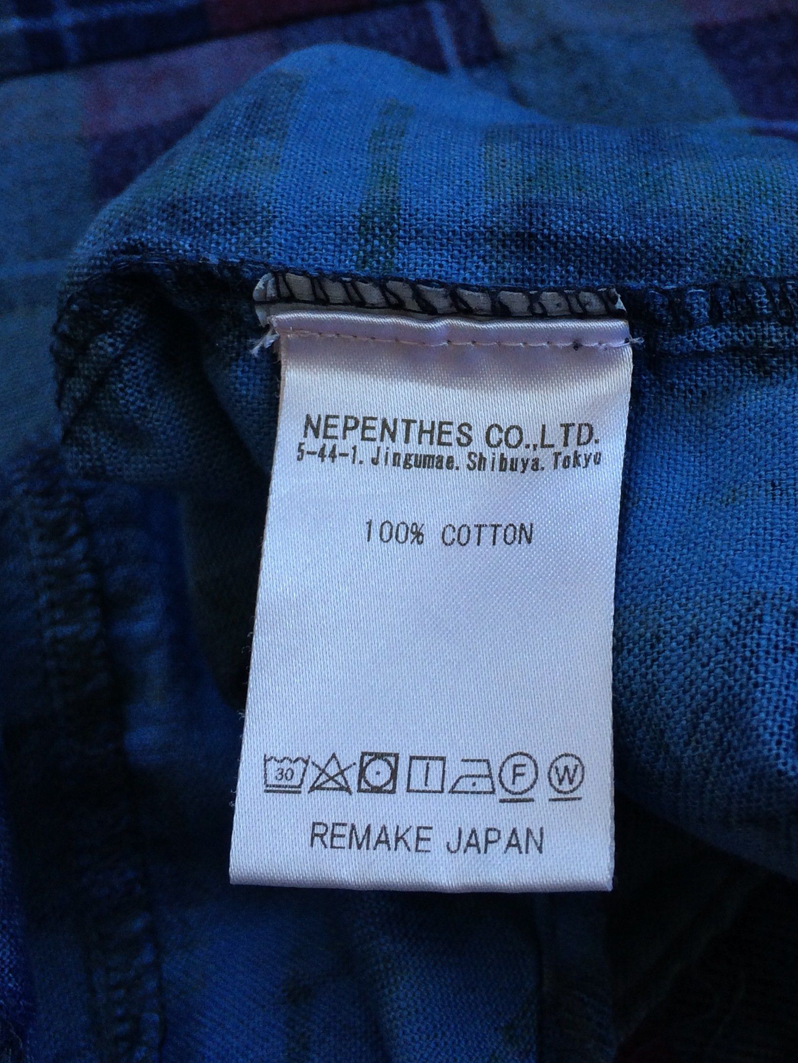 Needles Rebuild by Needles 7 Cut Flannel Size US S / EU 44-46 / 1 - 7 Thumbnail