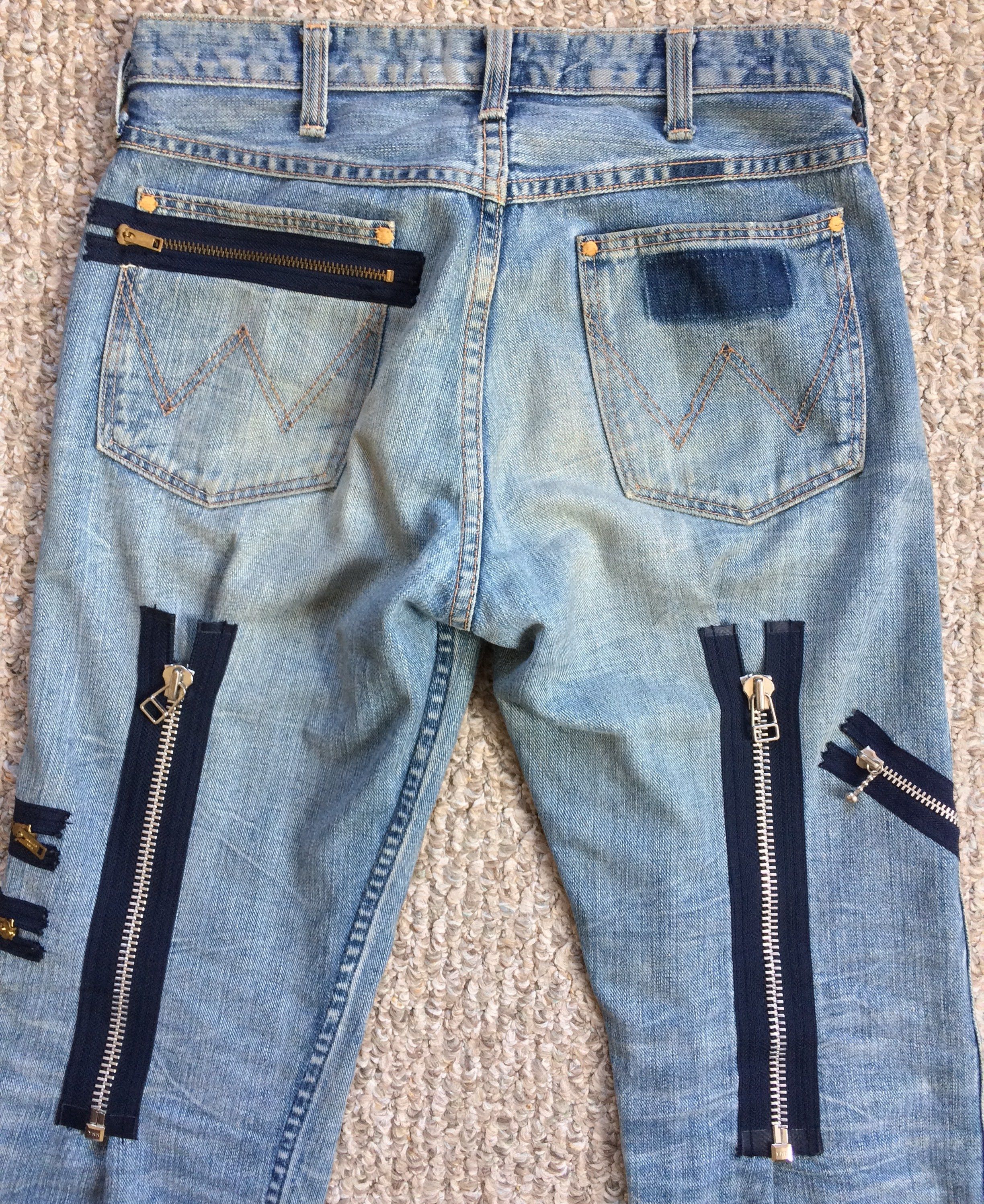 Number (N)ine FW02 Bondage Zip Denim Size US 28 / EU 44 - 3 Thumbnail