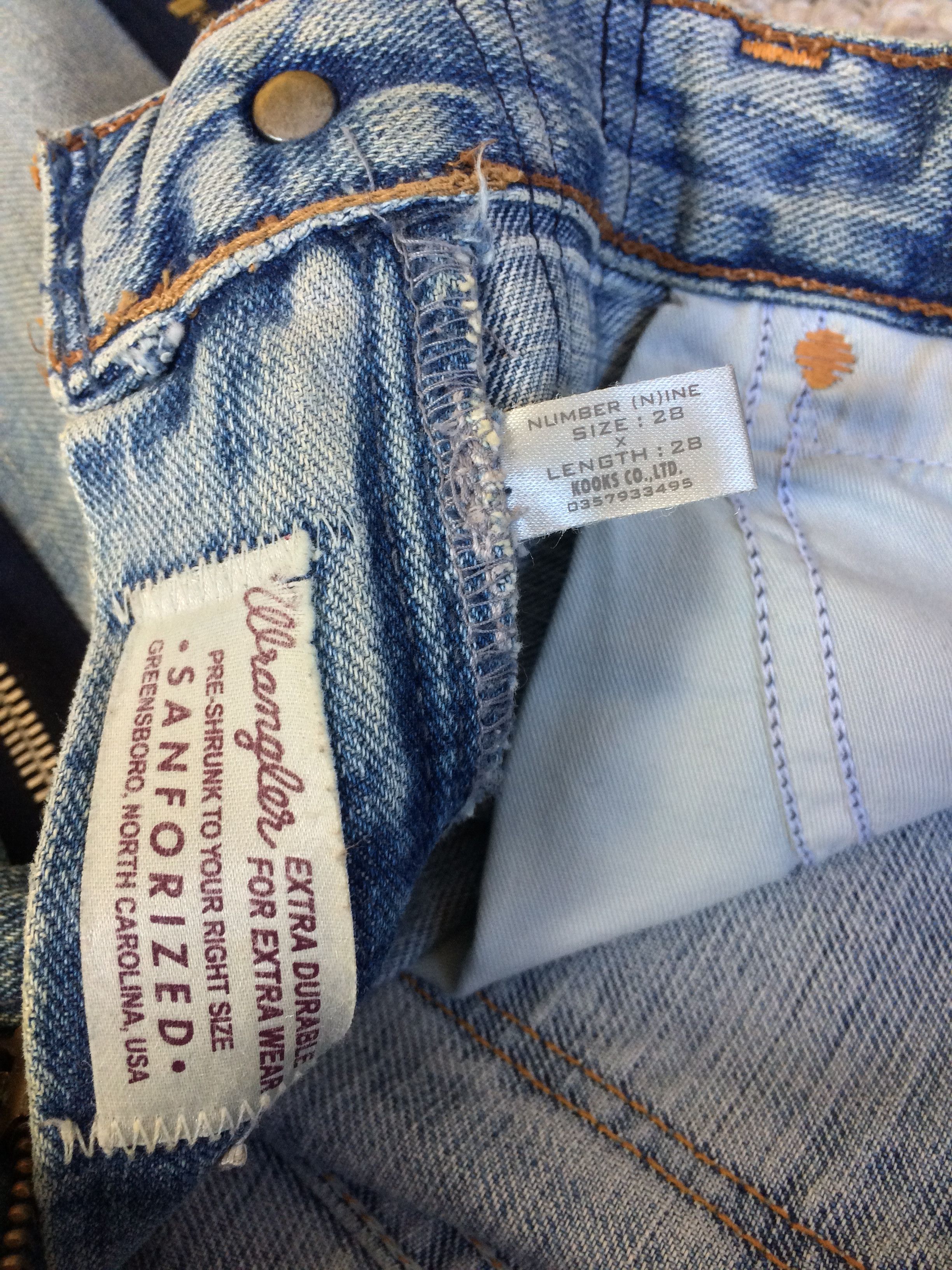 Number (N)ine FW02 Bondage Zip Denim Size US 28 / EU 44 - 9 Thumbnail