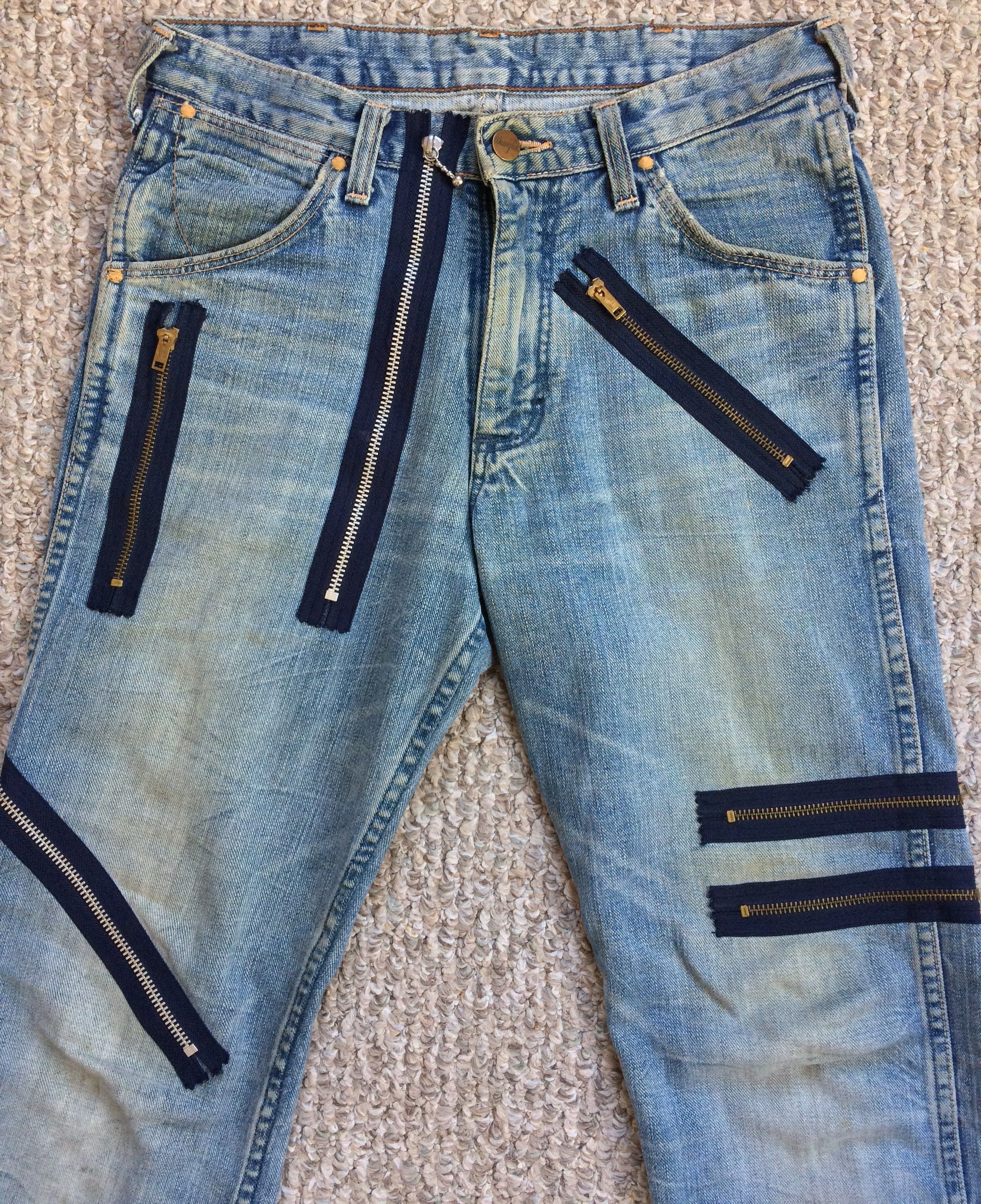Number (N)ine FW02 Bondage Zip Denim Size US 28 / EU 44 - 6 Thumbnail