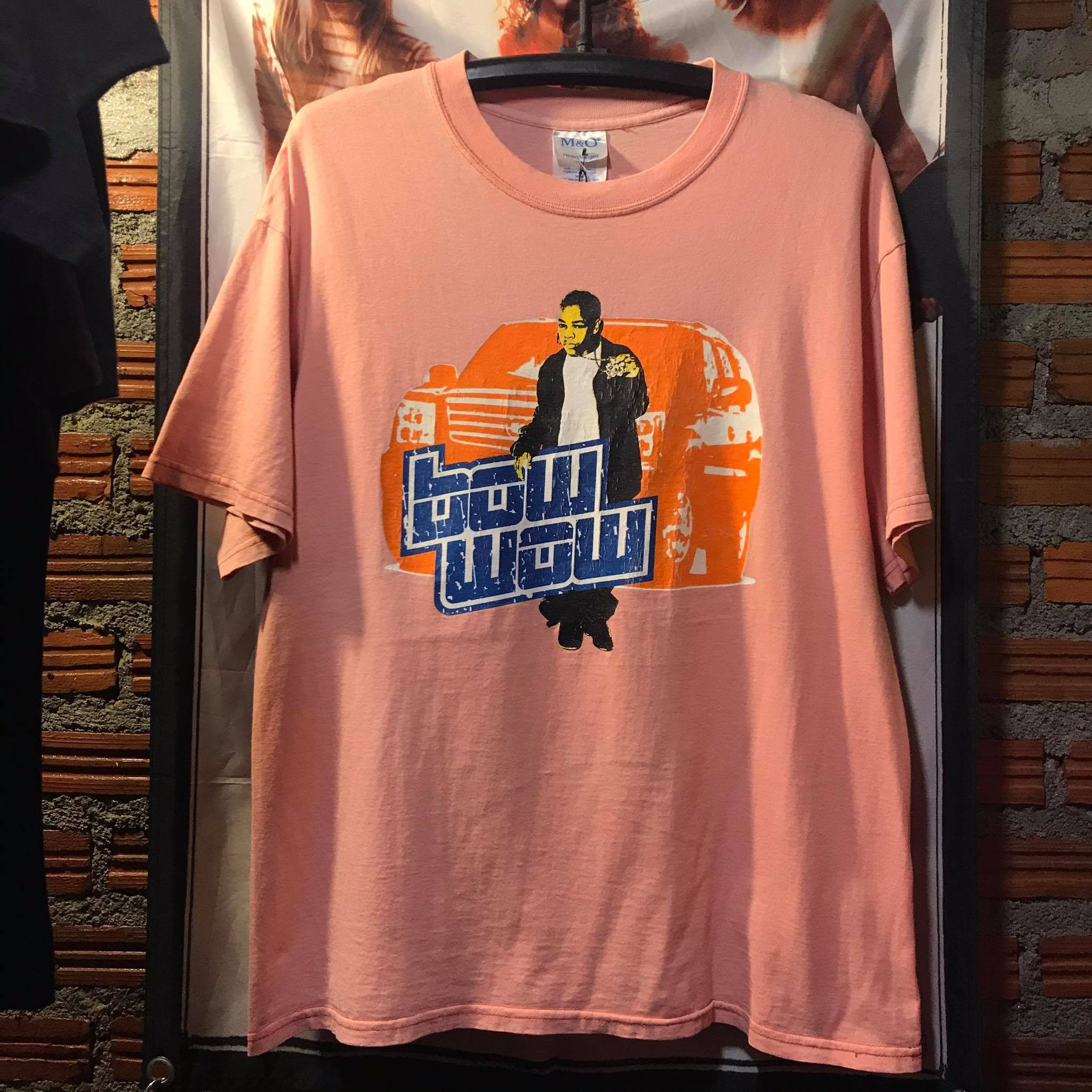 image of Rap Tees x Tour Tee Lil Bow Wow Scream Tour Ii Rap Tee 00S in Pink, Men's (Size Large)