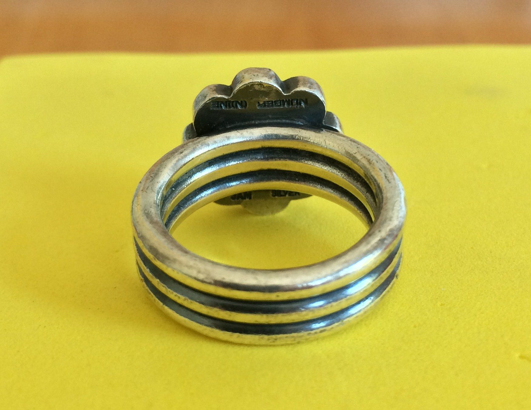 Number (N)ine 2003 Number (N)ine Studded Silver Ring Size ONE SIZE - 6 Thumbnail