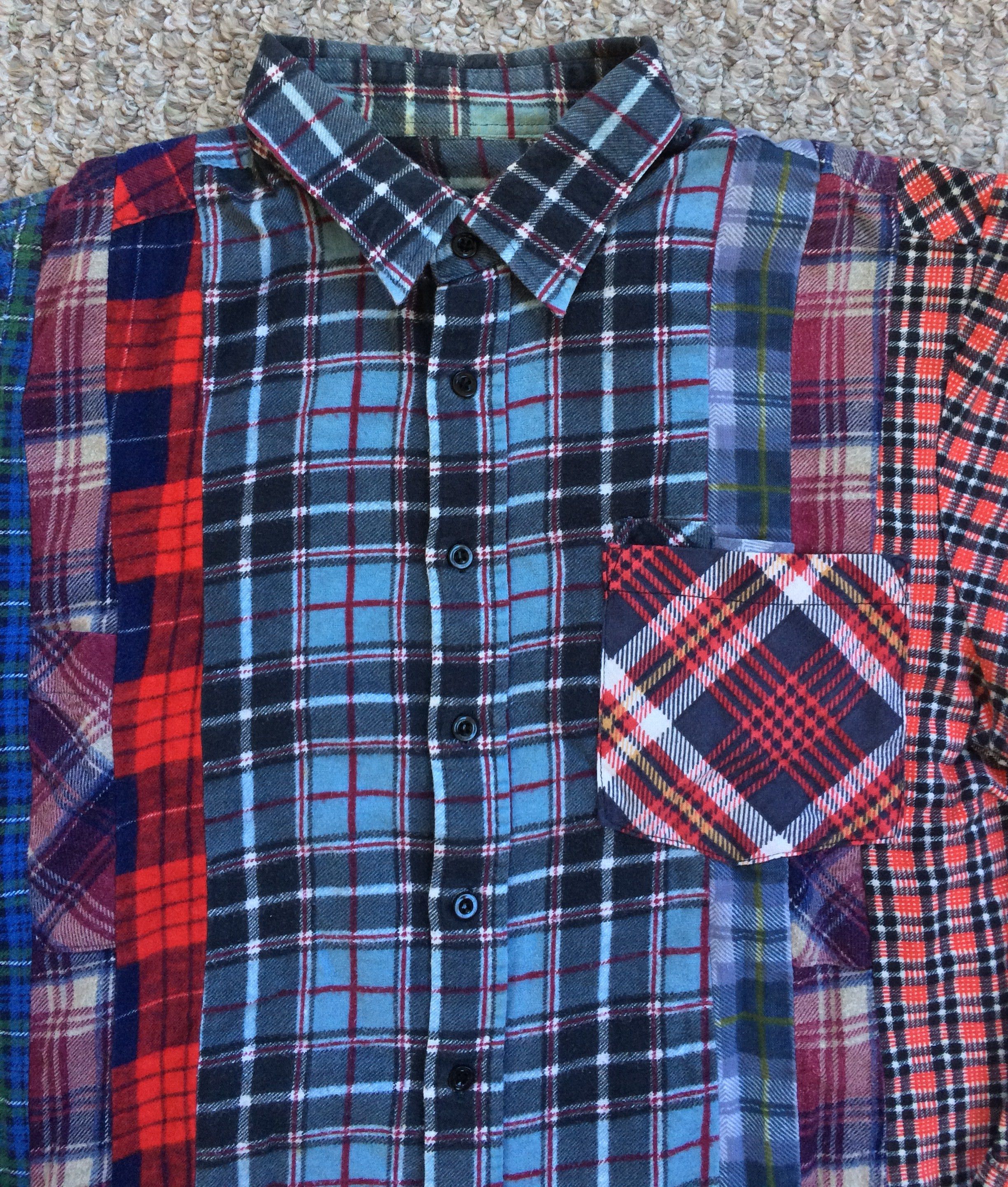 Needles Rebuild by Needles 7 Cut Flannel Size US S / EU 44-46 / 1 - 2 Thumbnail