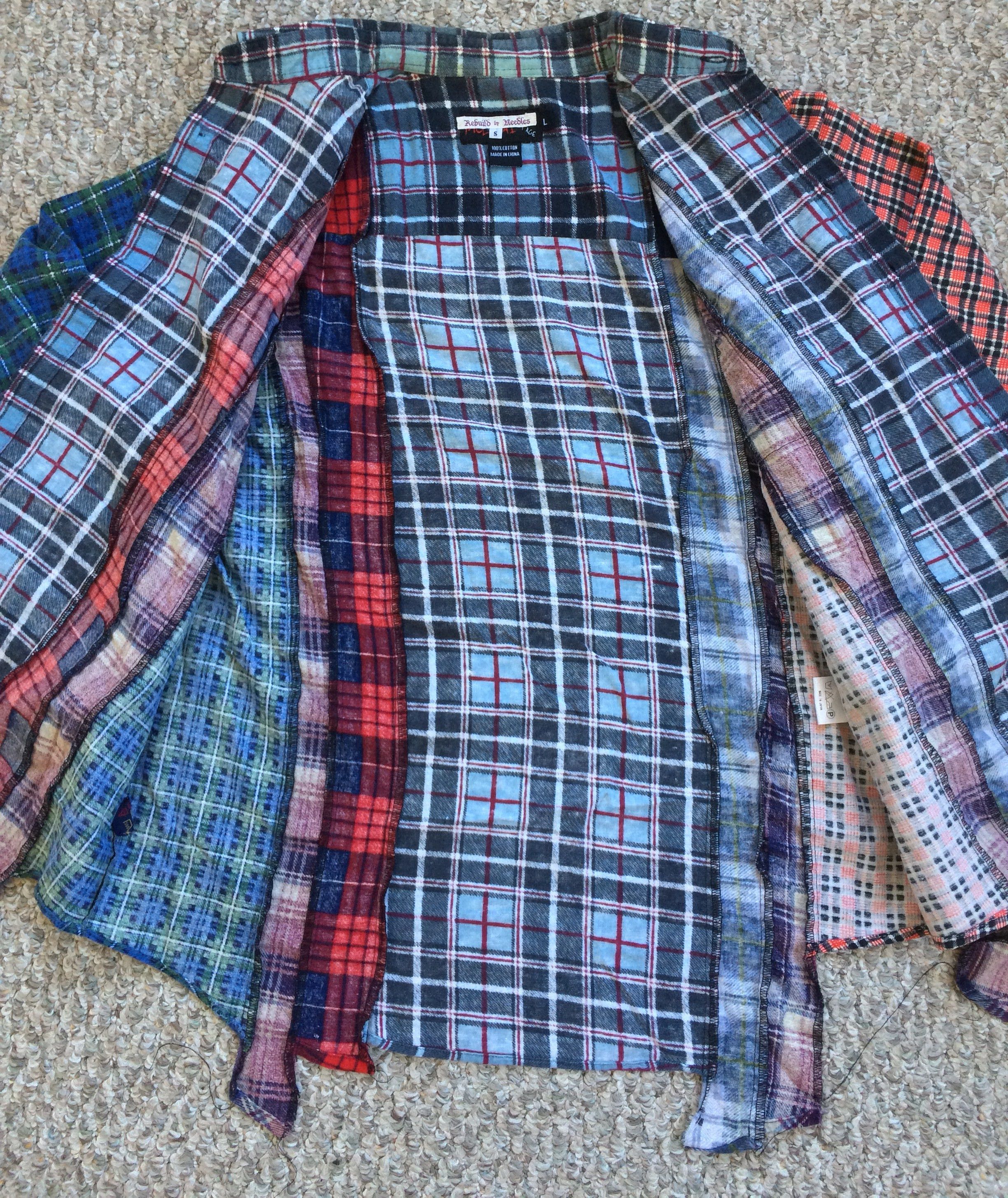 Needles Rebuild by Needles 7 Cut Flannel Size US S / EU 44-46 / 1 - 3 Thumbnail