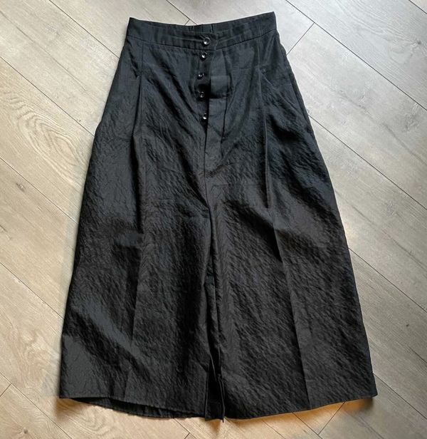 Rick Owens SS18 Rick Owens Dirt Runway Collection Wide Leg Casual Pants ...