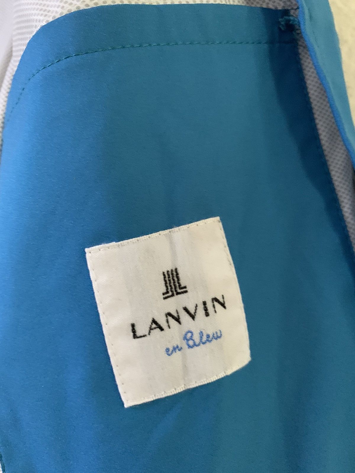 Lanvin Lanvin en Bleu Jacket Size US M / EU 48-50 / 2 - 8 Thumbnail