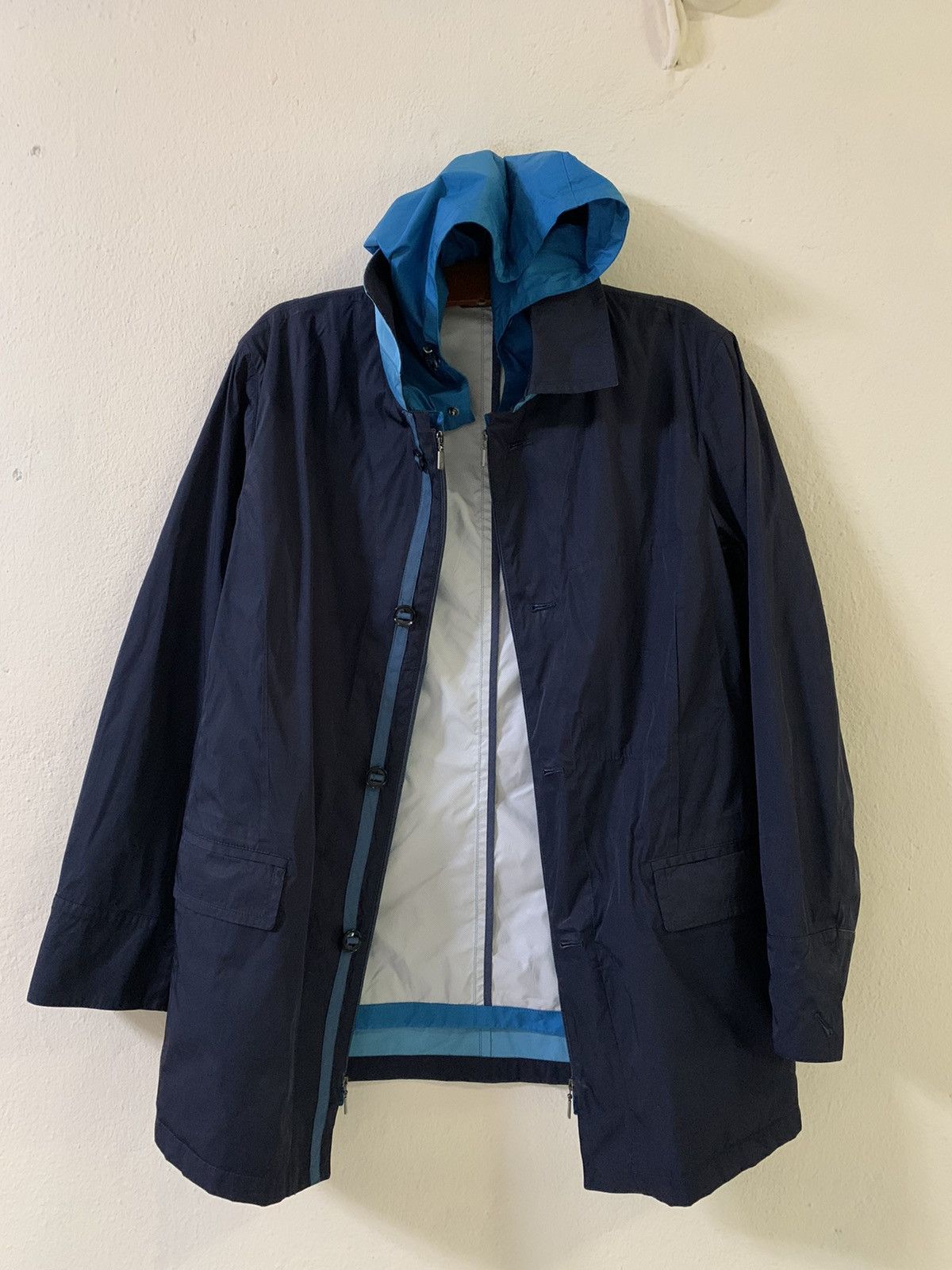 Lanvin Lanvin en Bleu Jacket Size US M / EU 48-50 / 2 - 5 Thumbnail