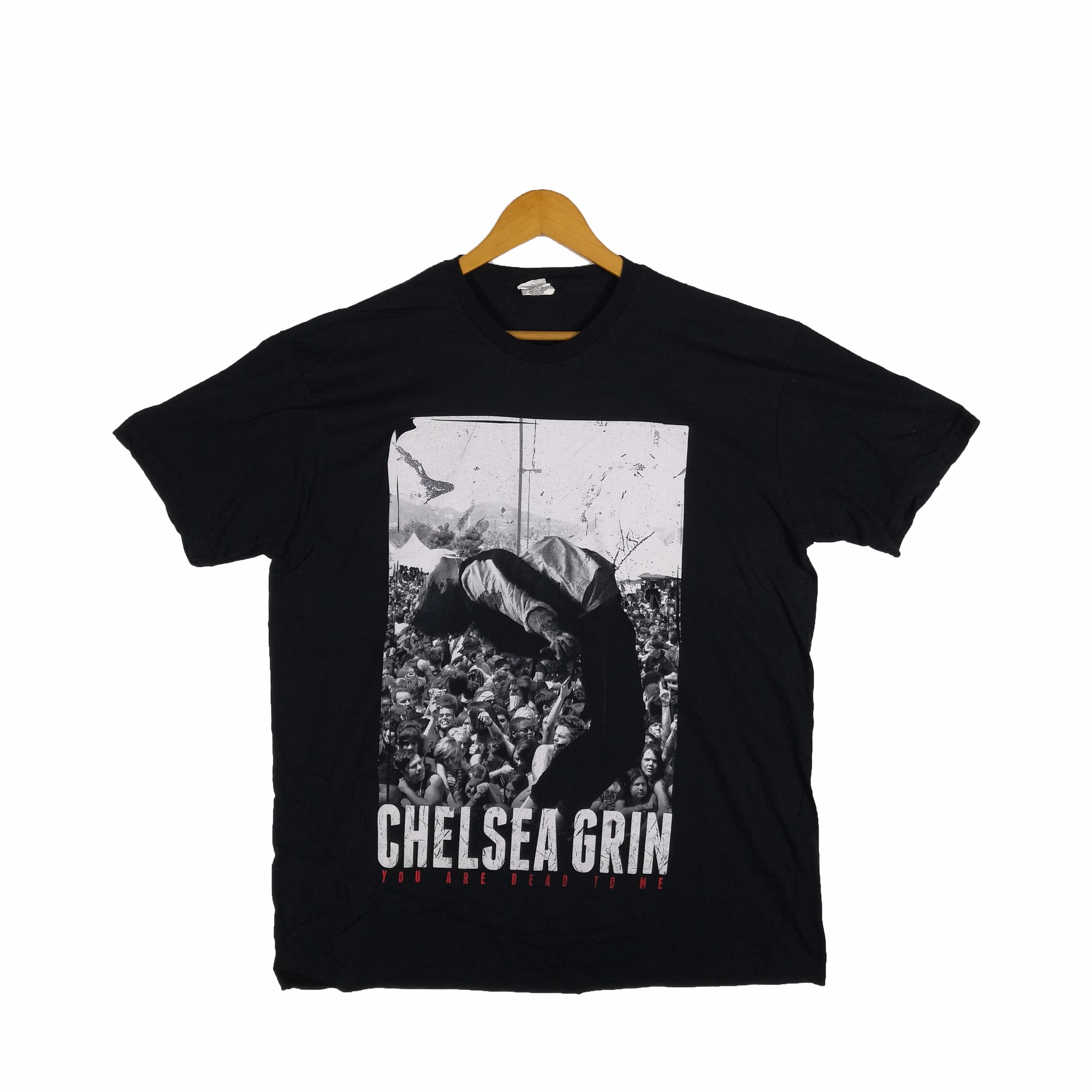 Vintage Chelsea Grin T Shirt Deathcore Band Tees