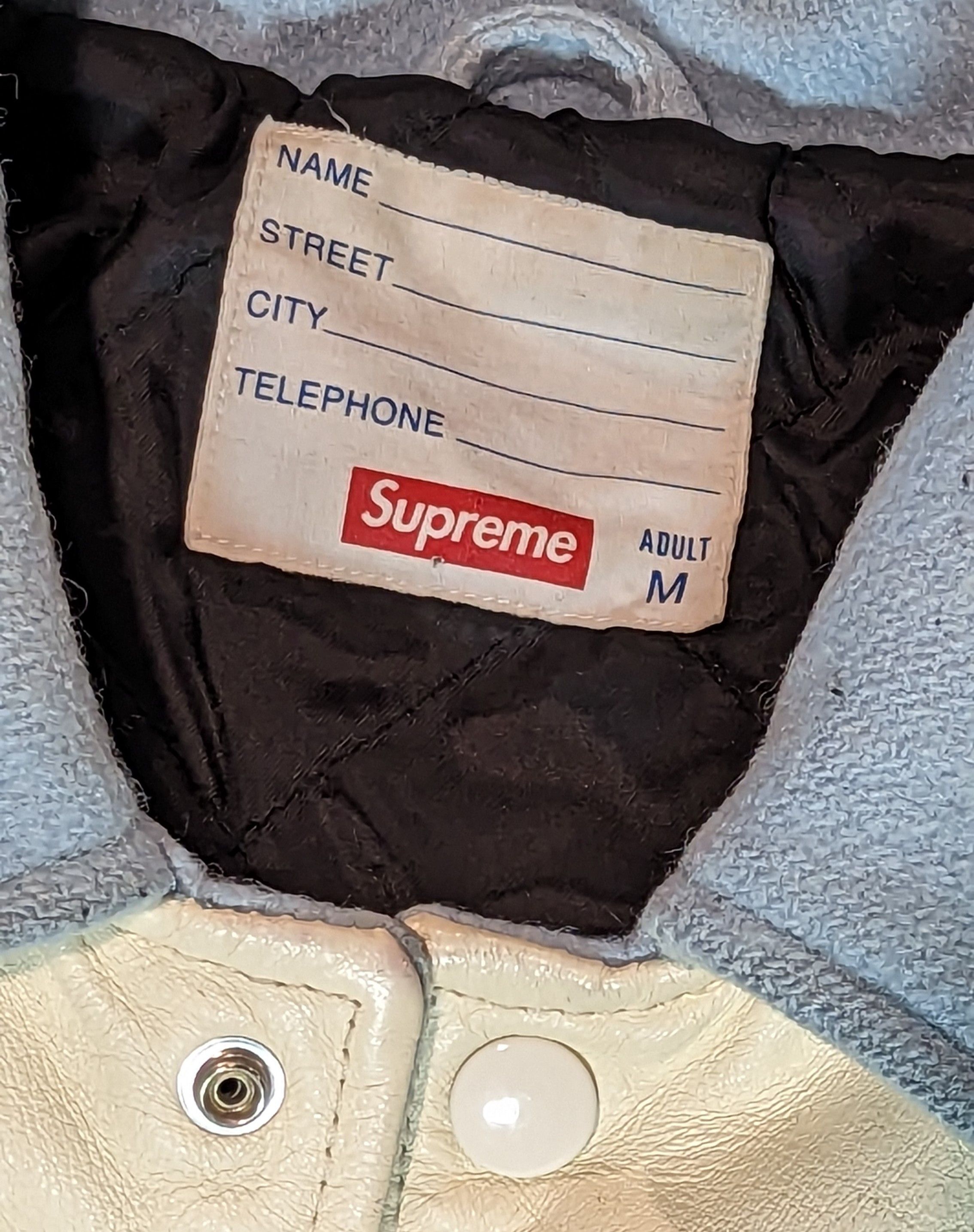 Supreme Supreme 2013 Captain Varsity Jacket Size M Size US M / EU 48-50 / 2 - 3 Thumbnail
