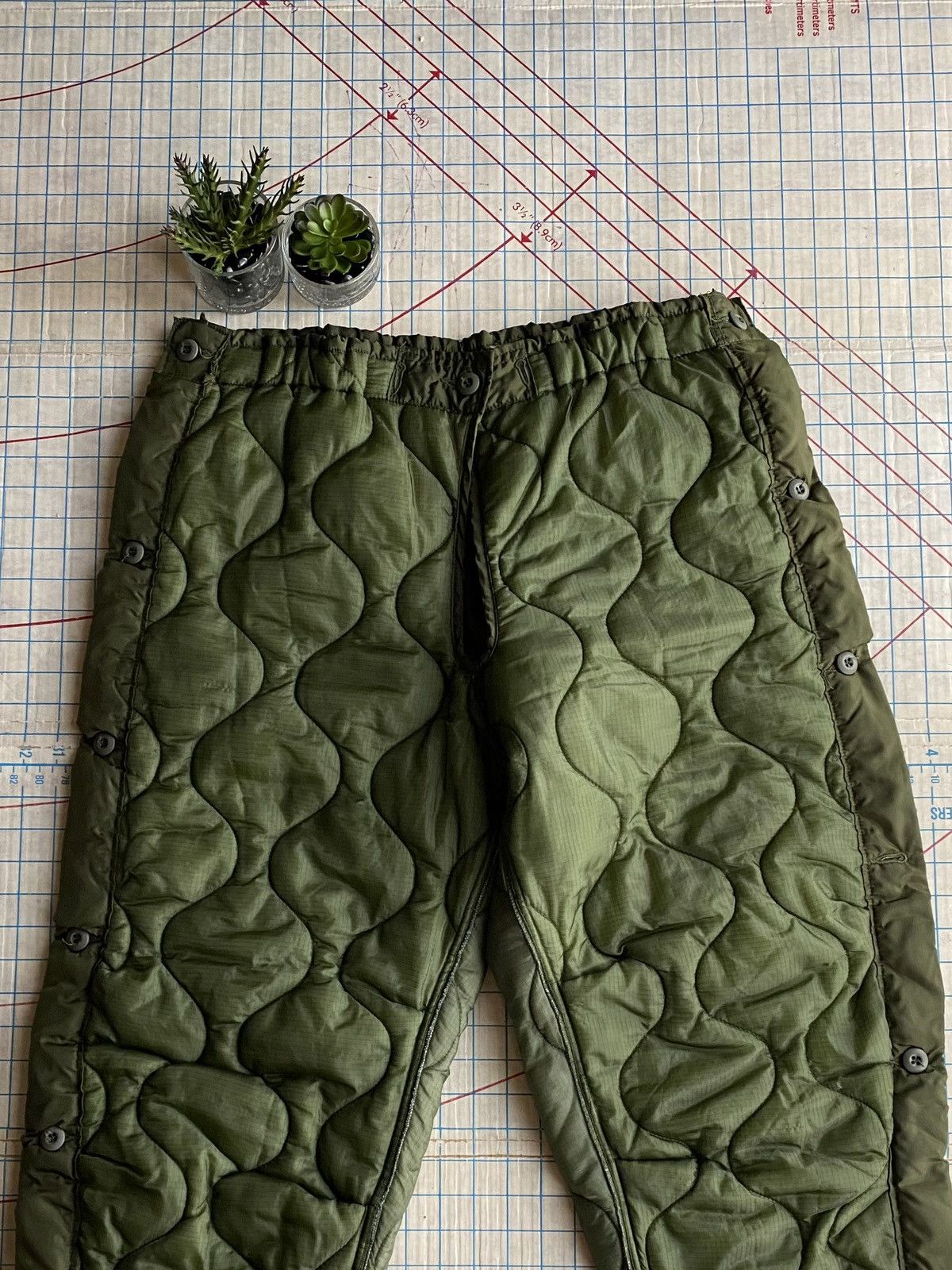 Vintage Military Cold Weather Pants Liner Medium-Short Fits 32-34 Size US 34 / EU 50 - 2 Thumbnail