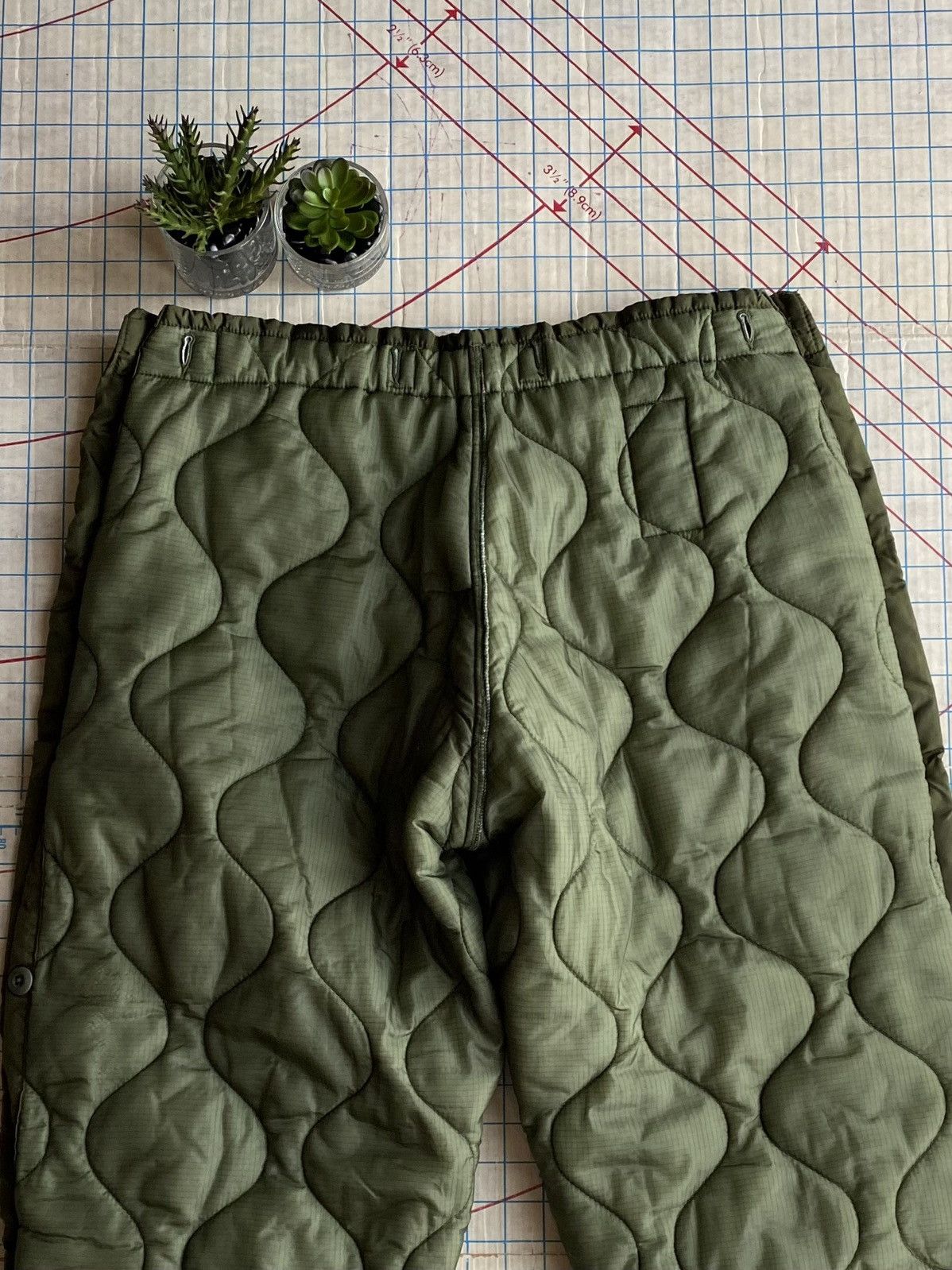 Vintage Military Cold Weather Pants Liner Medium-Short Fits 32-34 Size US 34 / EU 50 - 10 Thumbnail