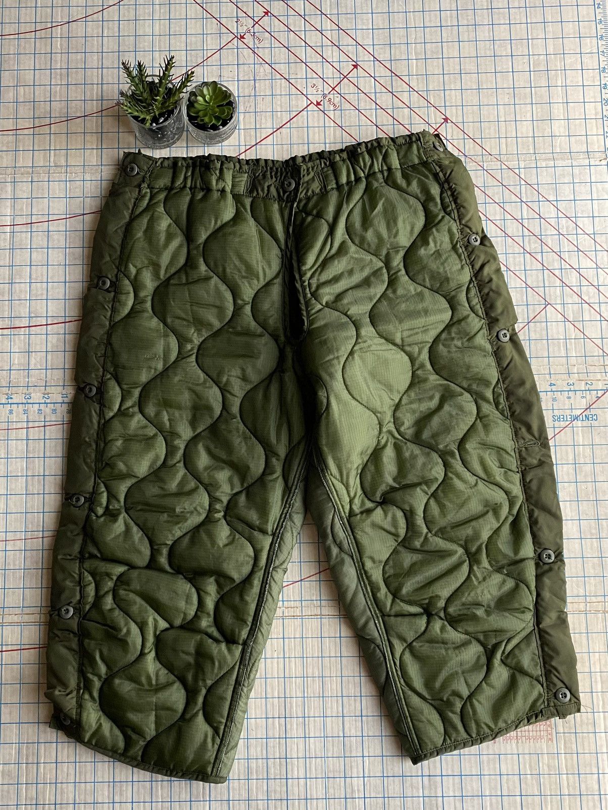 Vintage Military Cold Weather Pants Liner Medium-Short Fits 32-34 Size US 34 / EU 50 - 1 Thumbnail