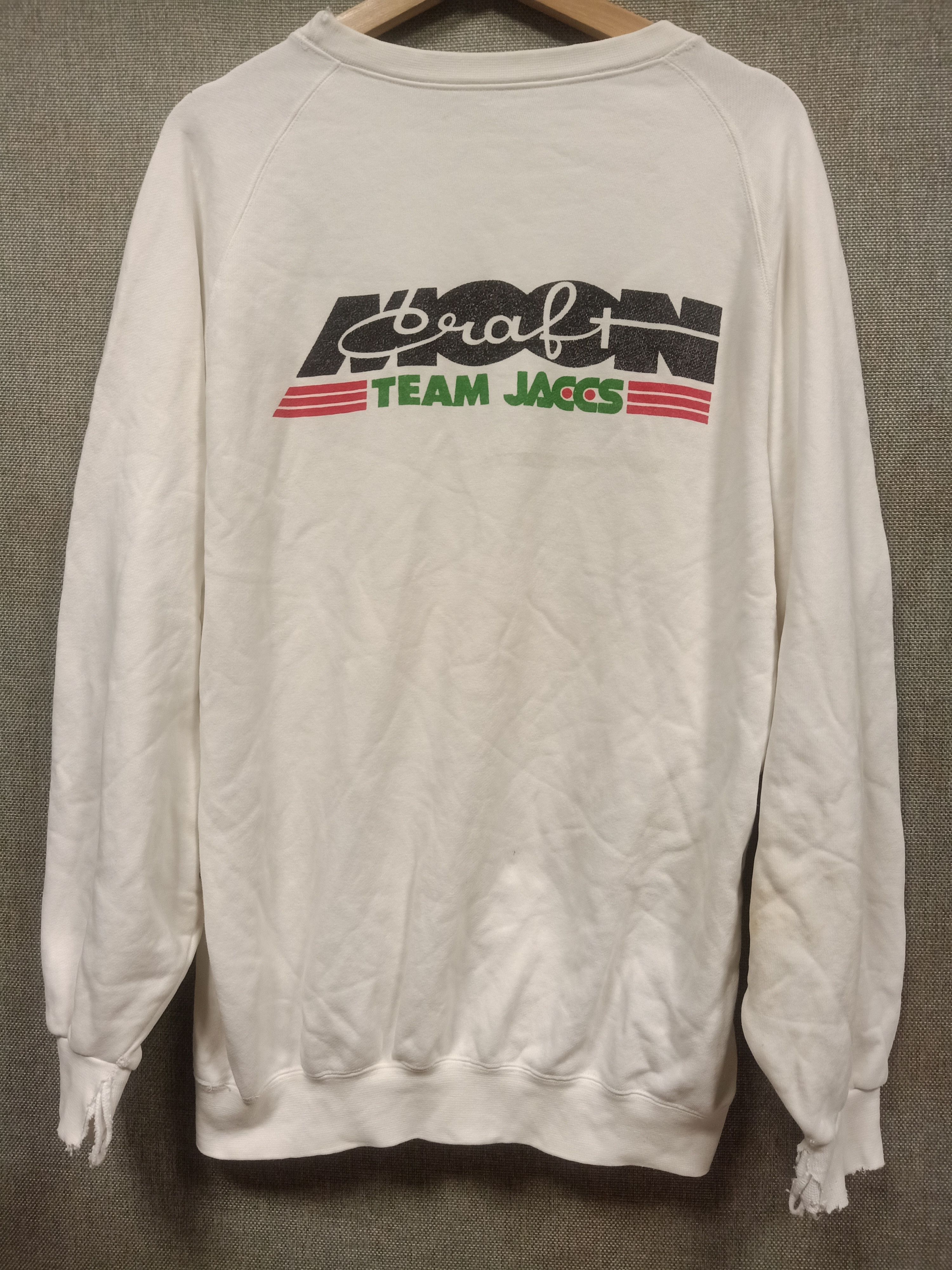 Honda × Vintage Vintage sweatshirt honda civic/moon craft team jaccs Size US L / EU 52-54 / 3 - 2 Thumbnail