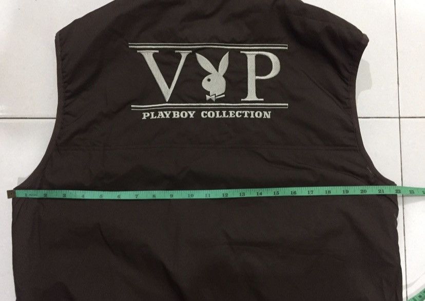 Playboy 90's Playboy Vip Big Logo Vest Jacket Size US M / EU 48-50 / 2 - 9 Thumbnail