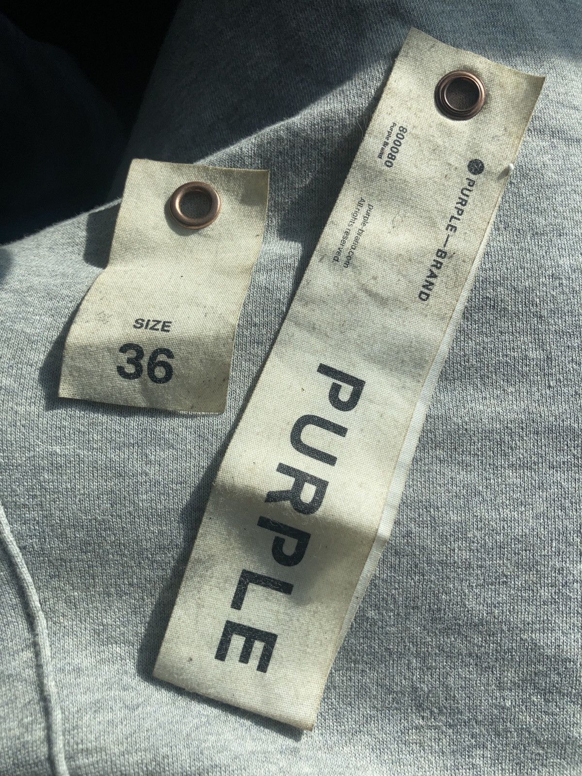 Purple P001 split color denim (NOT DROPPING PRICE)