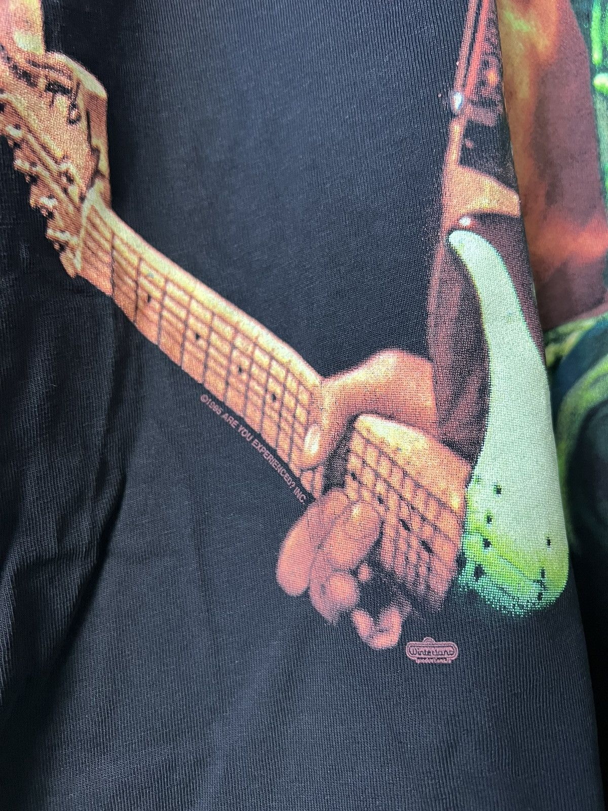 Band Tees Vintage 1995 Jimi Hendrix T-Shirt Size US XL / EU 56 / 4 - 3 Thumbnail