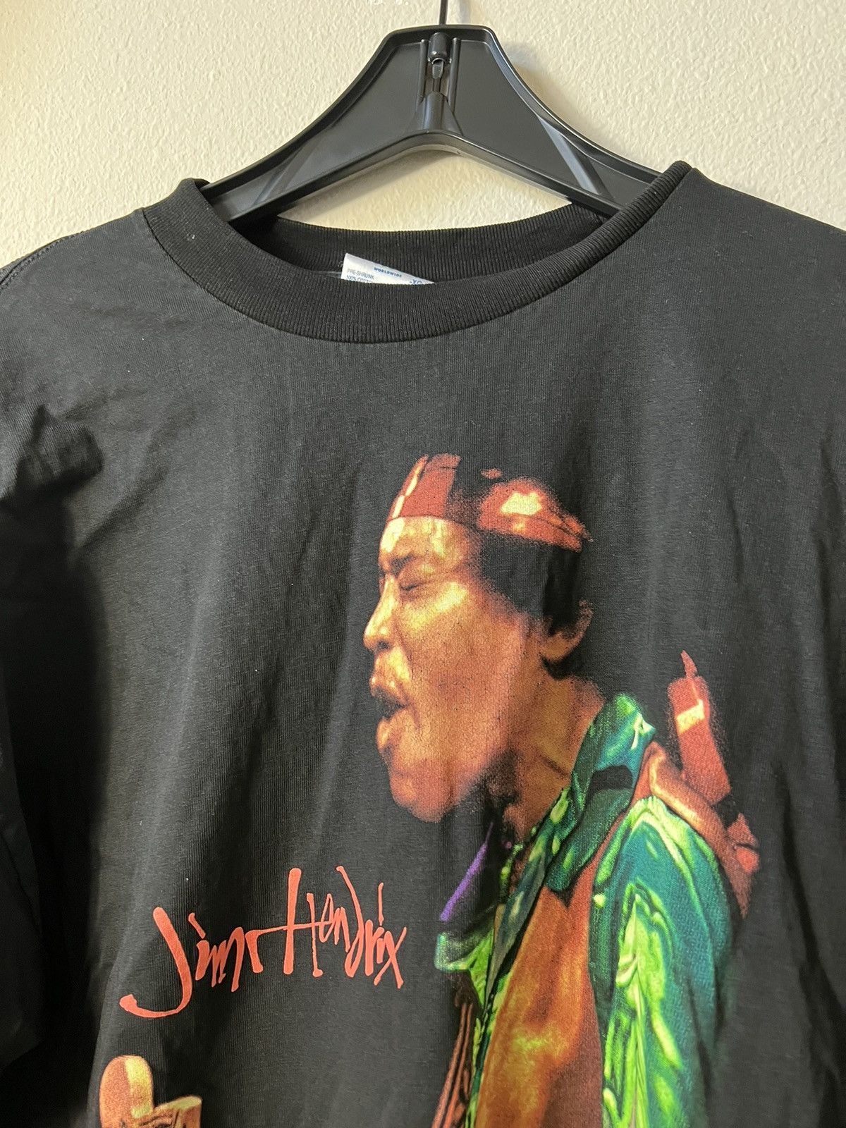 Band Tees Vintage 1995 Jimi Hendrix T-Shirt Size US XL / EU 56 / 4 - 2 Thumbnail