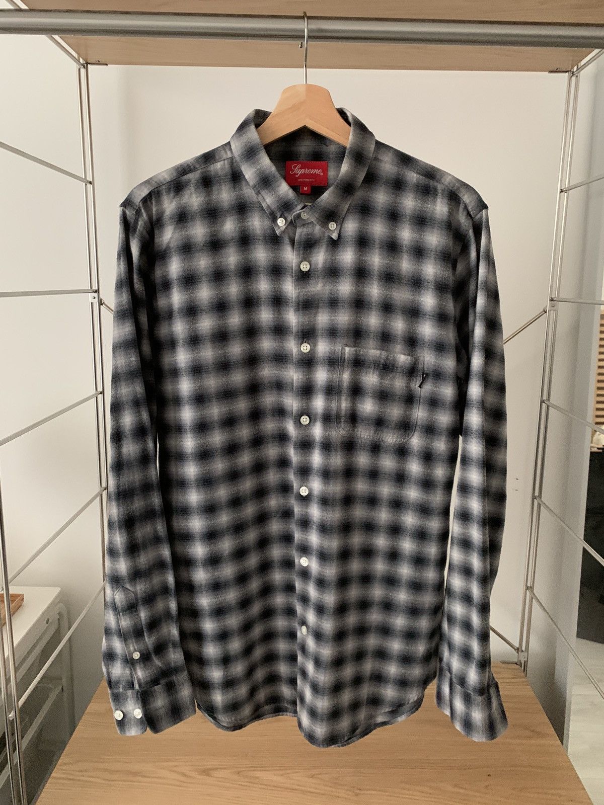 Supreme FW16 Mini Shadow Plaid Flannel | Grailed