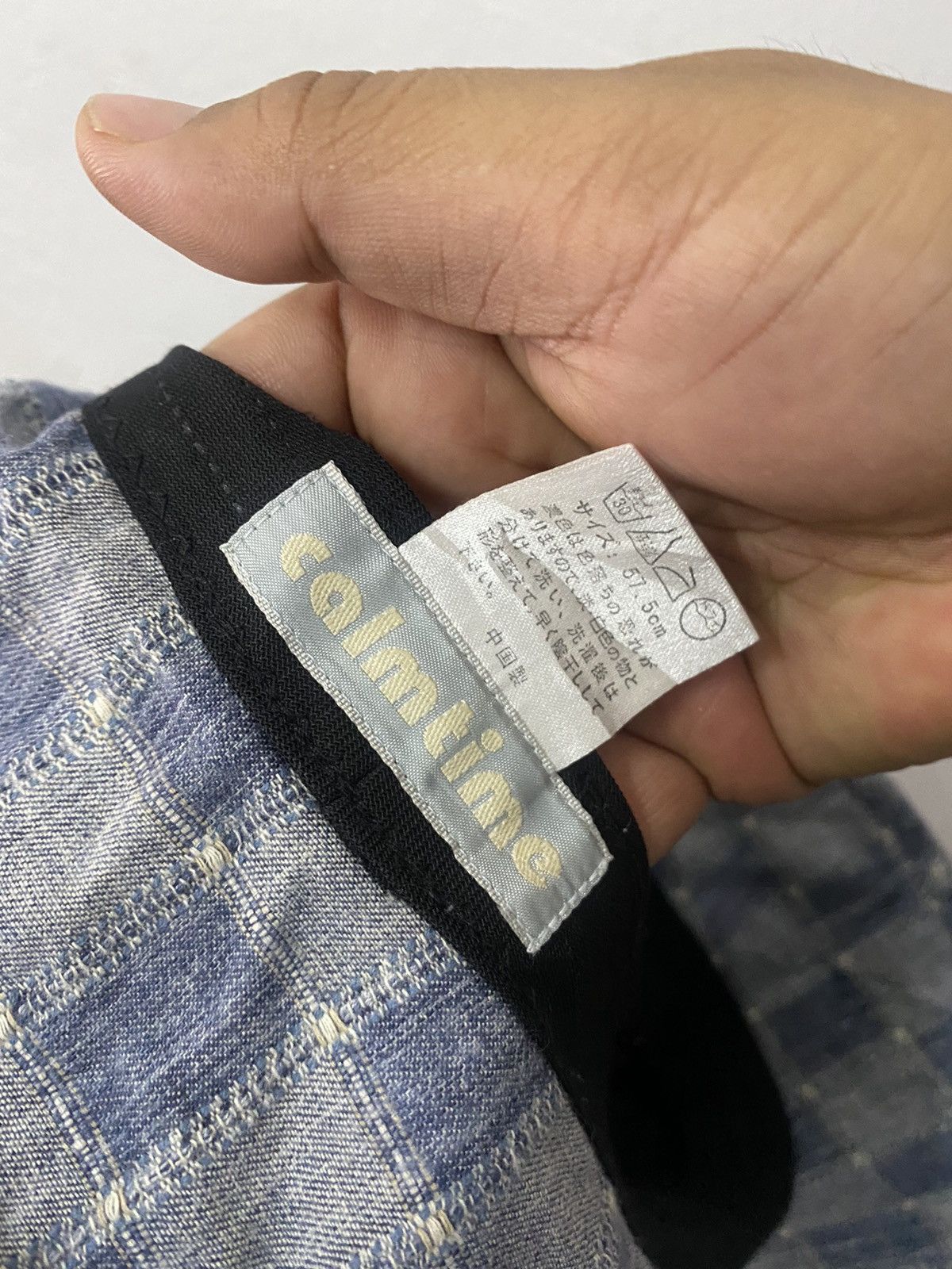 Vintage 🔥Vintage🔥Patchwork Denim Unique Calmtime Brand Bucket Hat Size ONE SIZE - 6 Thumbnail