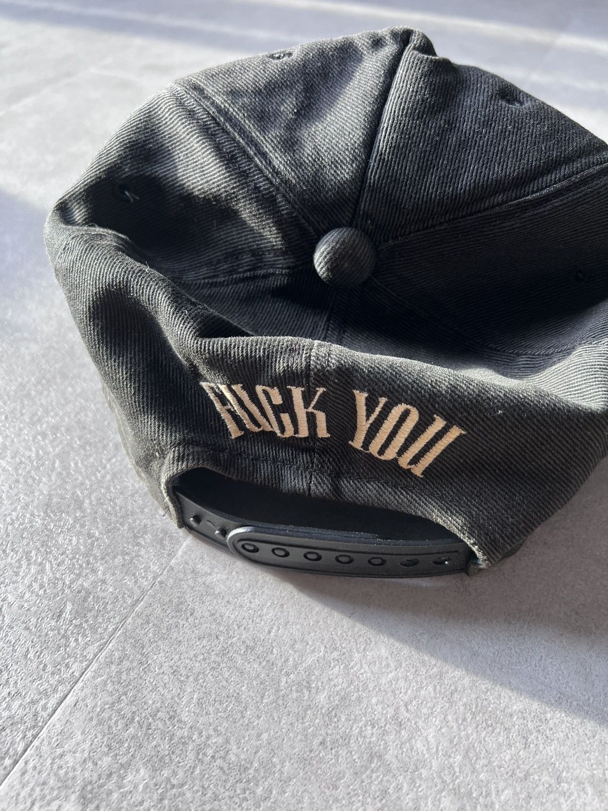 Number (N)ine SS06 “F**k You” Cap Size ONE SIZE - 2 Thumbnail