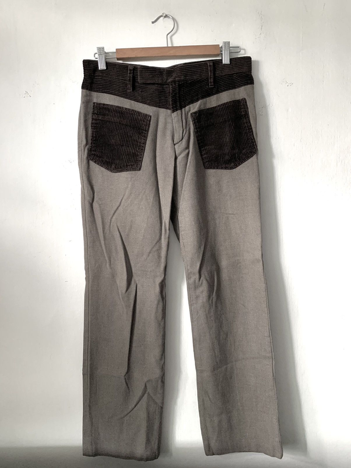 Number (N)ine FW02 Reconstruct Cord Pants Size US 29 - 1 Thumbnail