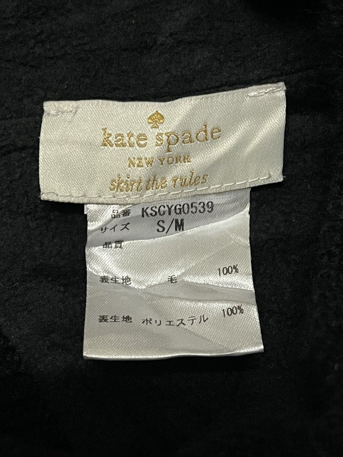 Kate Spade Kate Spade New York Wool Beanie Hats Size ONE SIZE - 4 Thumbnail
