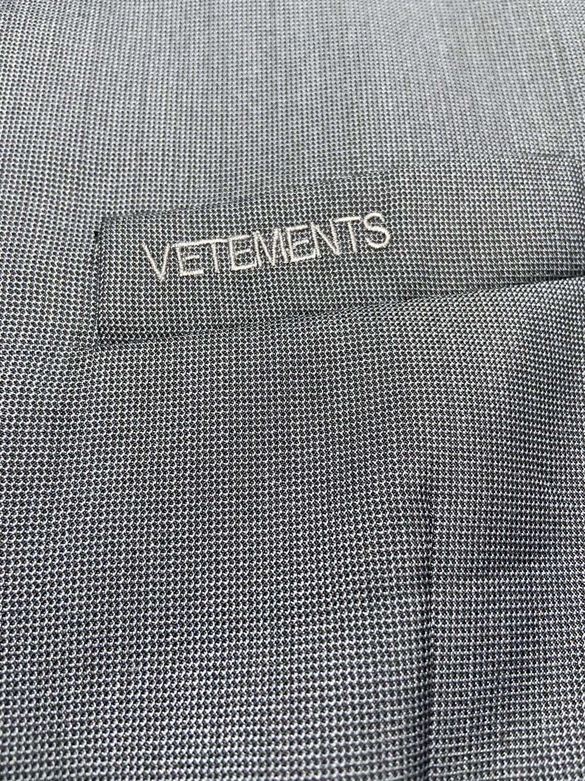 Vetements S Vetements MEGA Pocket logo wool oversized blazer jacket Size US S / EU 44-46 / 1 - 4 Thumbnail