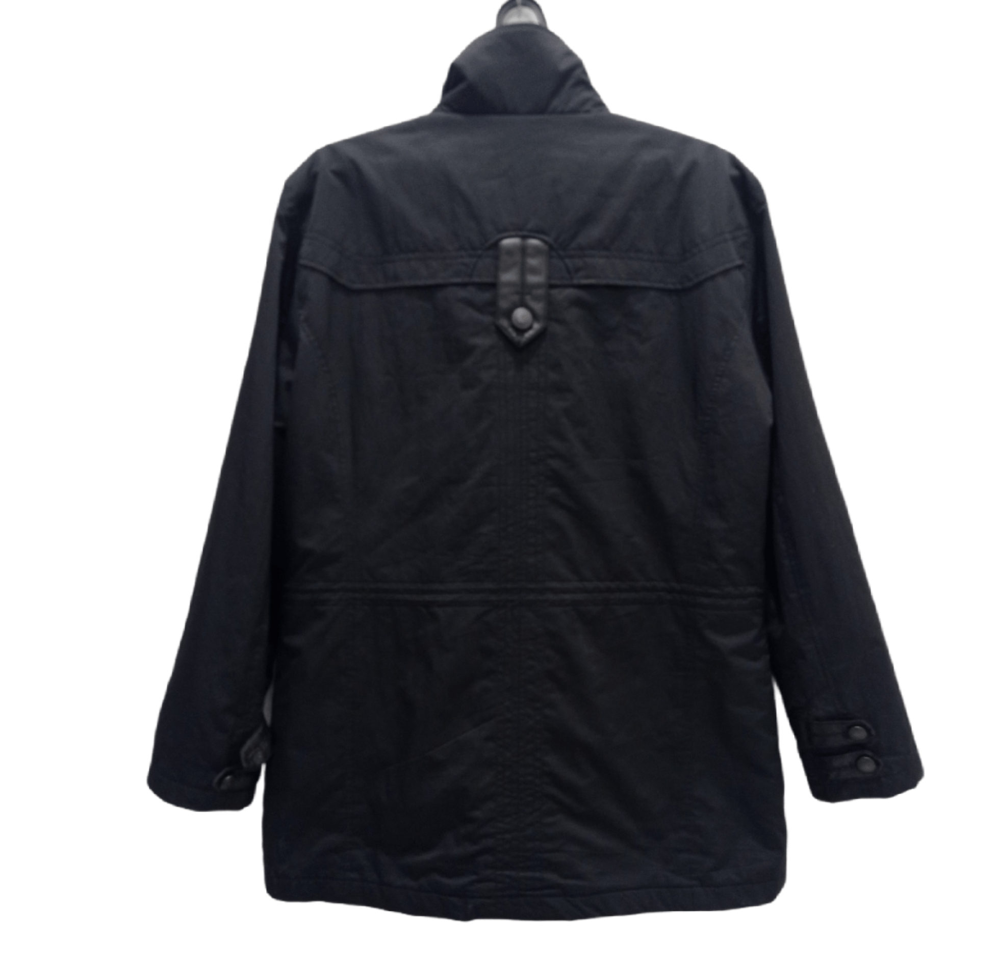 Japanese Brand L'UOMO BLACK JACKET Size US L / EU 52-54 / 3 - 2 Thumbnail