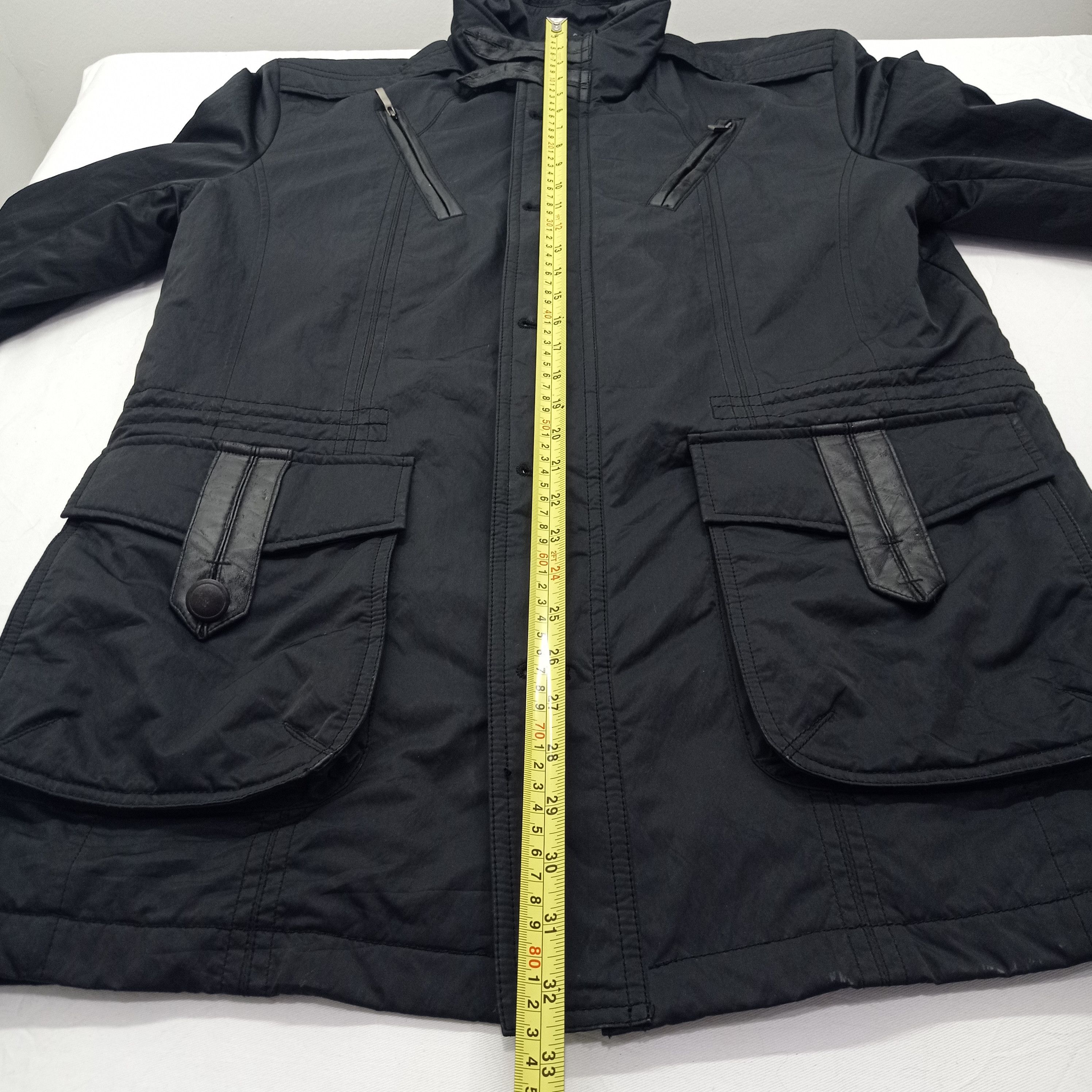 Japanese Brand L'UOMO BLACK JACKET Size US L / EU 52-54 / 3 - 17 Thumbnail