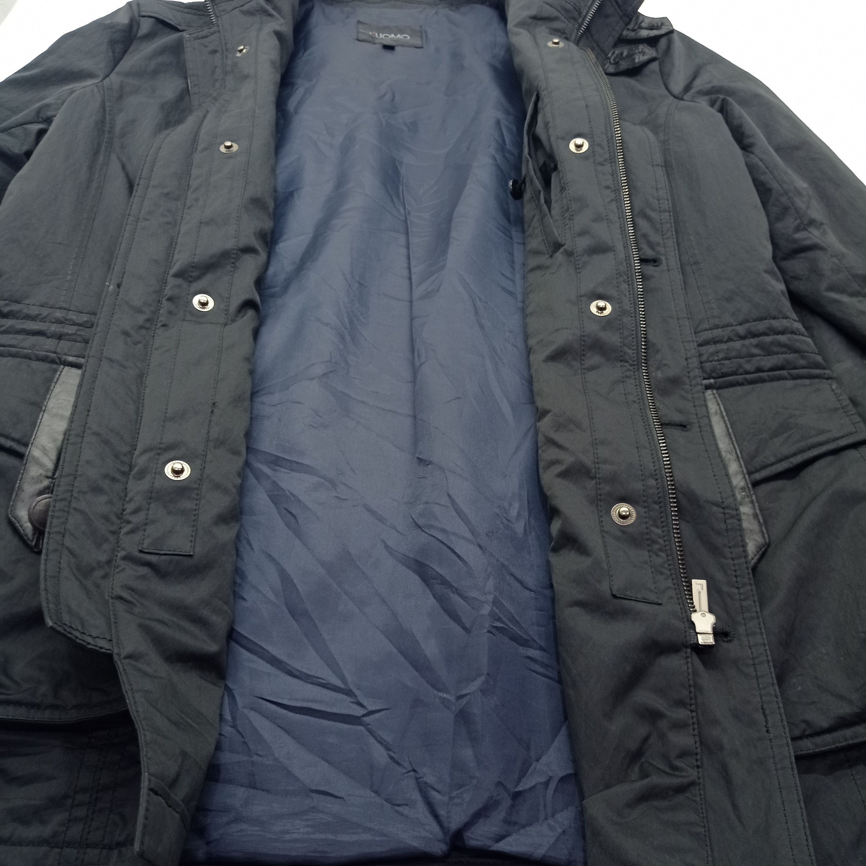 Japanese Brand L'UOMO BLACK JACKET Size US L / EU 52-54 / 3 - 11 Thumbnail