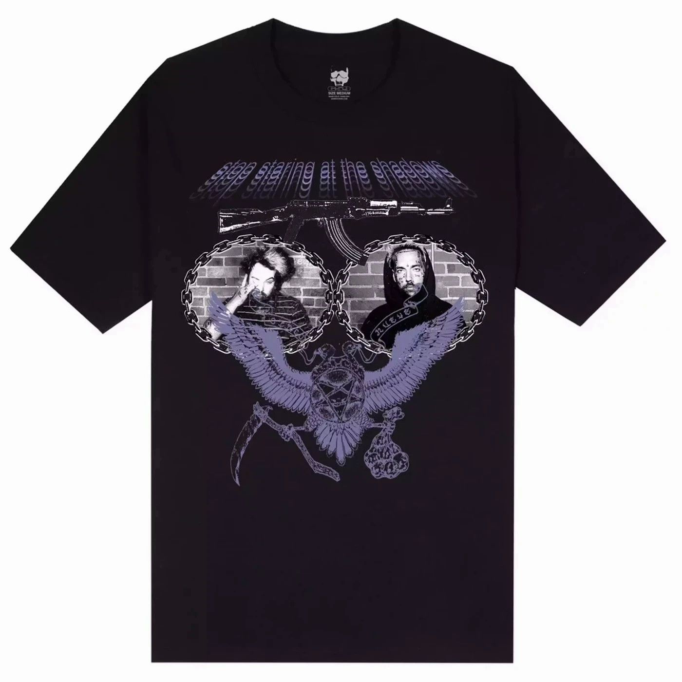 Fuck The Population × G59 Records G59 Suicideboys Stop Staring At The Shadows TShirt Black MD Size US M / EU 48-50 / 2 - 1 Thumbnail