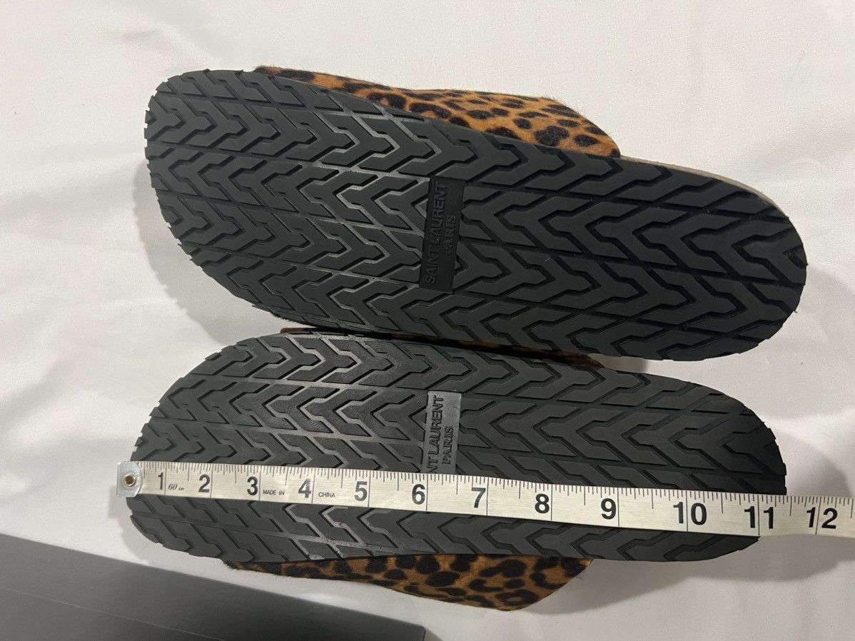 Saint Laurent Paris Saint Laurent pony hair leopard print sandals. 44/11 Size US 11 / EU 44 - 7 Thumbnail