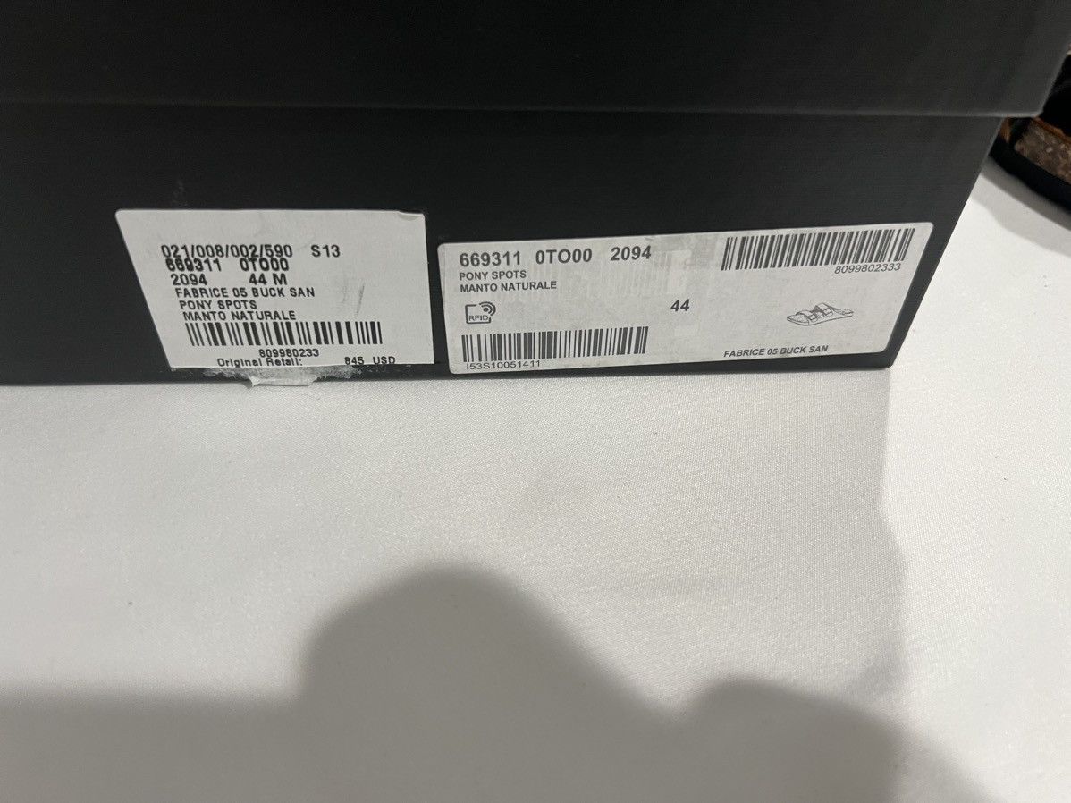 Saint Laurent Paris Saint Laurent pony hair leopard print sandals. 44/11 Size US 11 / EU 44 - 5 Thumbnail