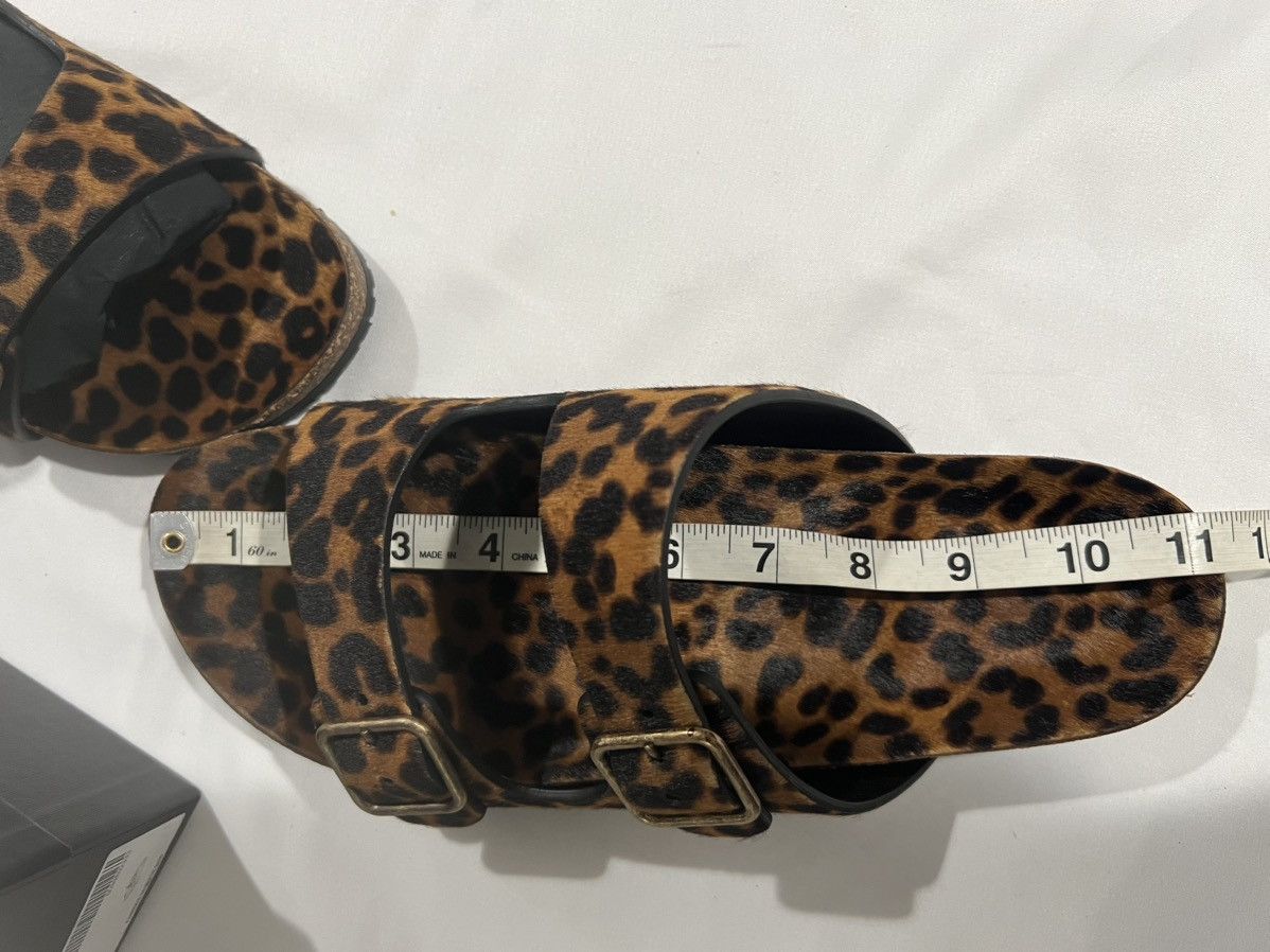 Saint Laurent Paris Saint Laurent pony hair leopard print sandals. 44/11 Size US 11 / EU 44 - 6 Thumbnail