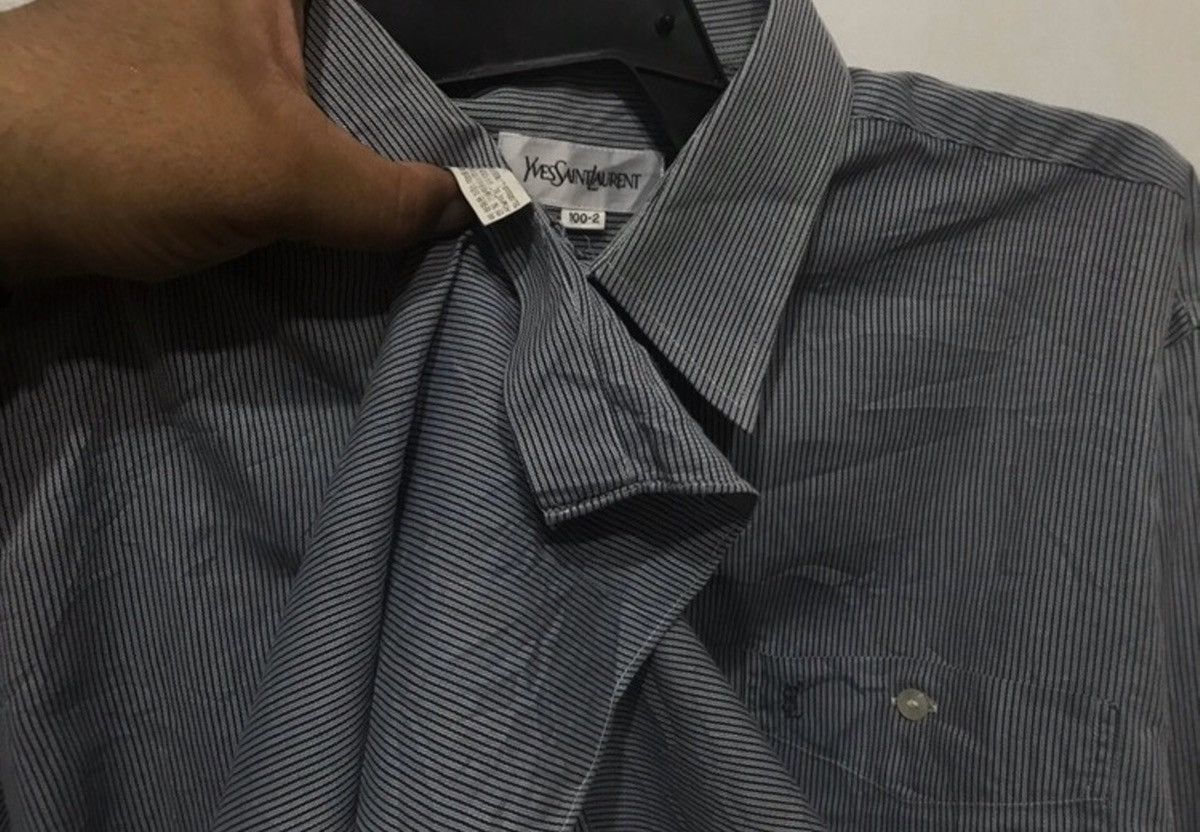 Yves Saint Laurent Yves Saint Laurent Shirts Button Ups Size US M / EU 48-50 / 2 - 2 Thumbnail