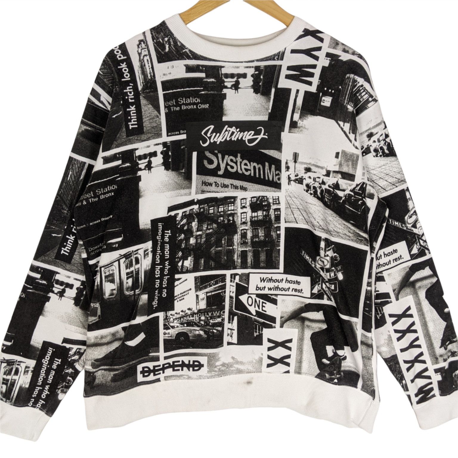 Japanese Brand × Sublime ILL'S Subtime Boxlogo Skateboard Full Print AOP Sweatshirt Size US L / EU 52-54 / 3 - 2 Thumbnail