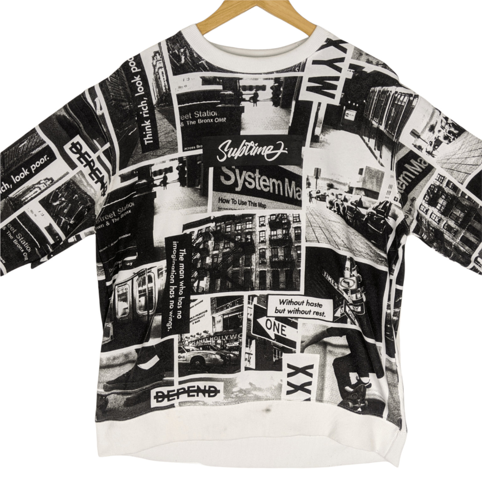 Japanese Brand × Sublime ILL'S Subtime Boxlogo Skateboard Full Print AOP Sweatshirt Size US L / EU 52-54 / 3 - 4 Thumbnail