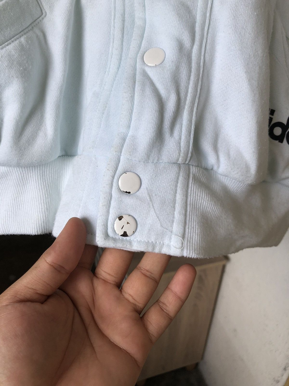 Adidas Vintage 90s Adidas USA Olympic Button Up Jacket Size US L / EU 52-54 / 3 - 14 Thumbnail