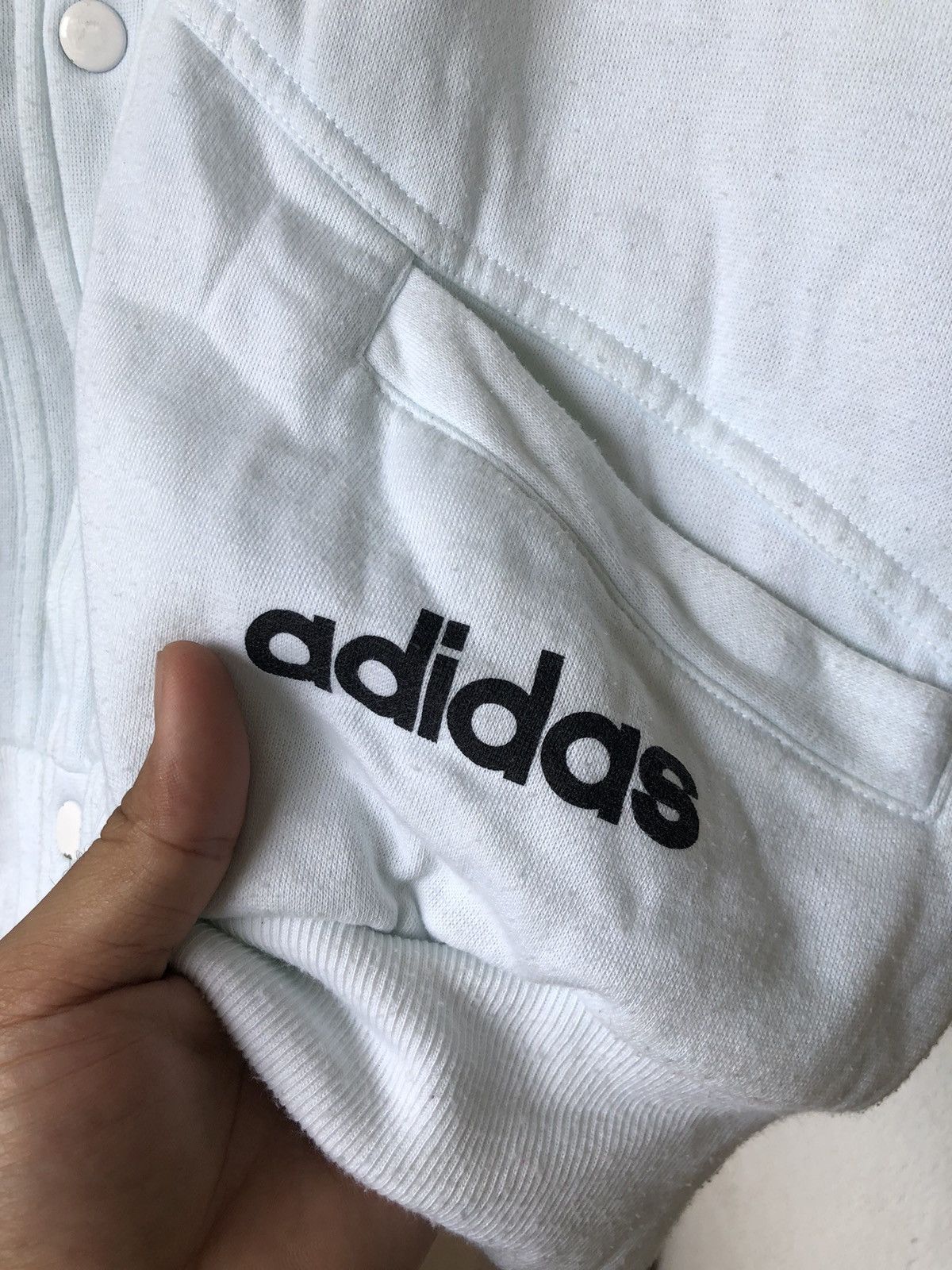 Adidas Vintage 90s Adidas USA Olympic Button Up Jacket Size US L / EU 52-54 / 3 - 7 Thumbnail