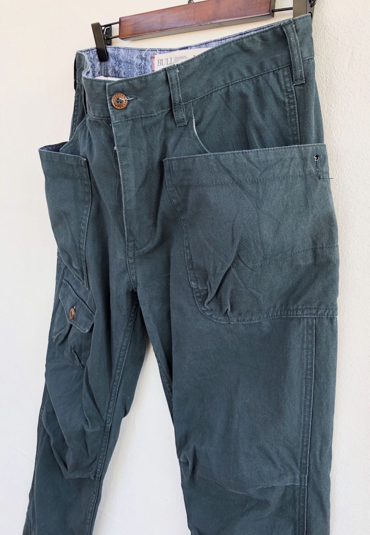 Japanese Brand JAPANESE BRAND BULL DOUBLE POCKET CASUAL PANTS Size US 30 / EU 46 - 1 Thumbnail