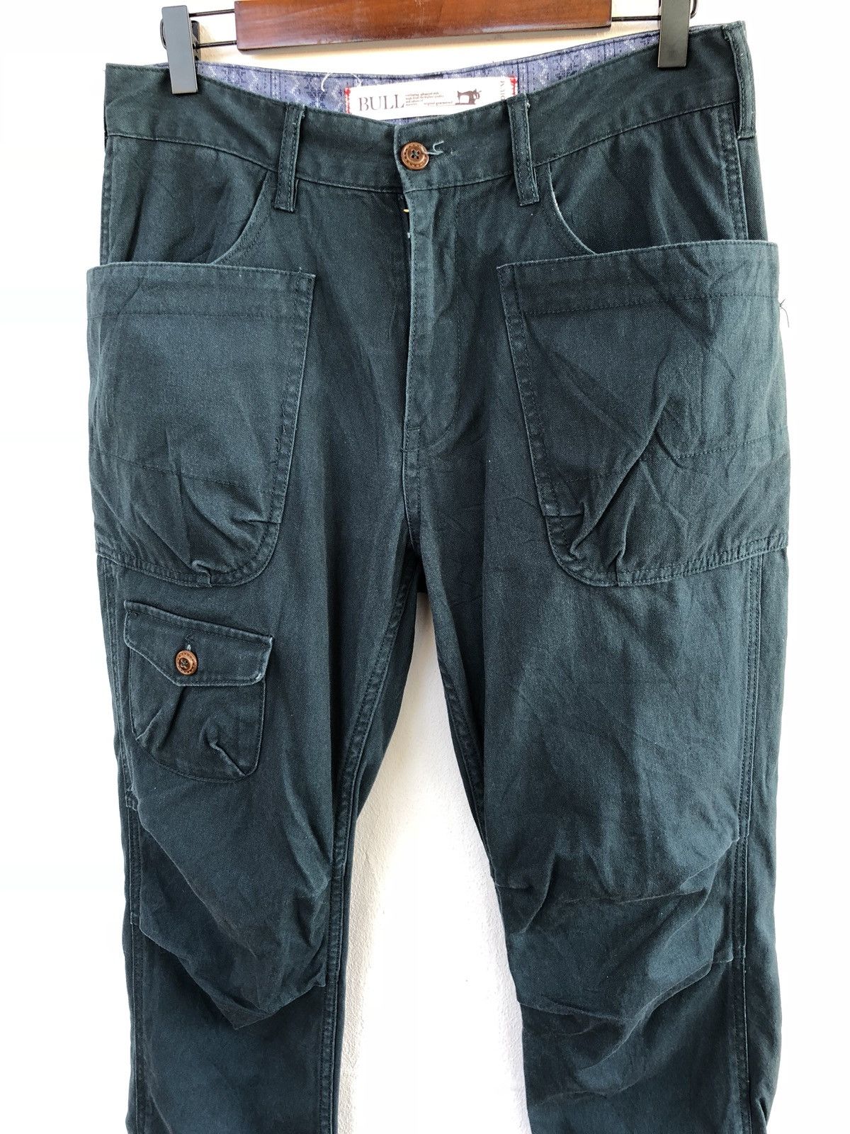 Japanese Brand JAPANESE BRAND BULL DOUBLE POCKET CASUAL PANTS Size US 30 / EU 46 - 3 Thumbnail