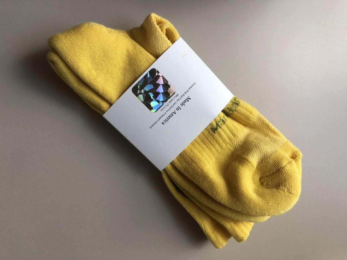 HIDDEN Hidden NY socks yellow Size ONE SIZE - 2 Thumbnail