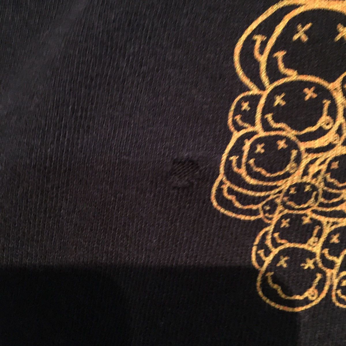 Band Tees Vintage 2007 Nirvana T Shirt All Over Smiley Face Band Tee Size US M / EU 48-50 / 2 - 4 Thumbnail